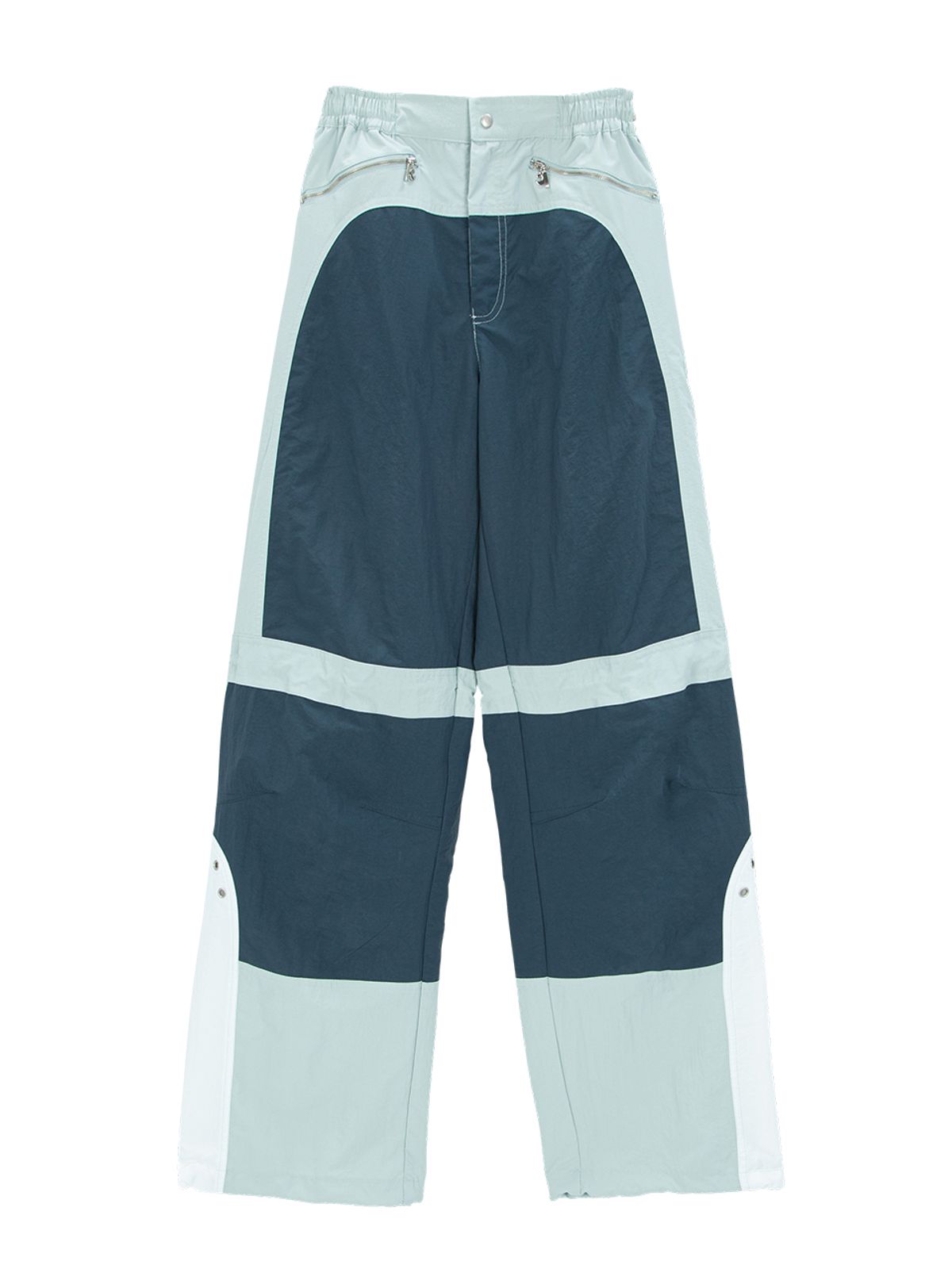 에즈이프 캘리(ASIF CALIE) COLOR BLOCK NYLON TRACK PANTS MINT