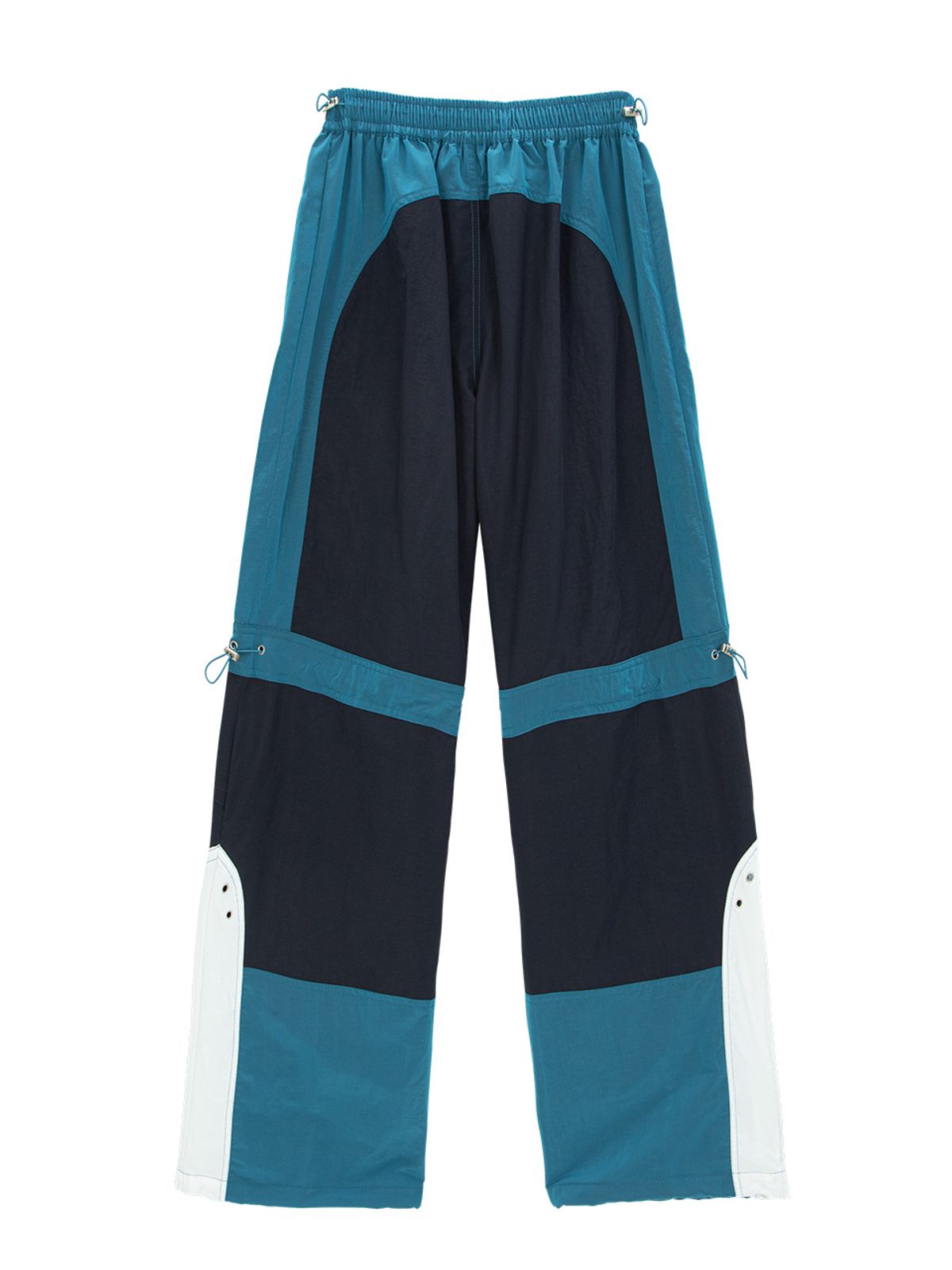 에즈이프 캘리(ASIF CALIE) COLOR BLOCK NYLON TRACK PANTS BLUE