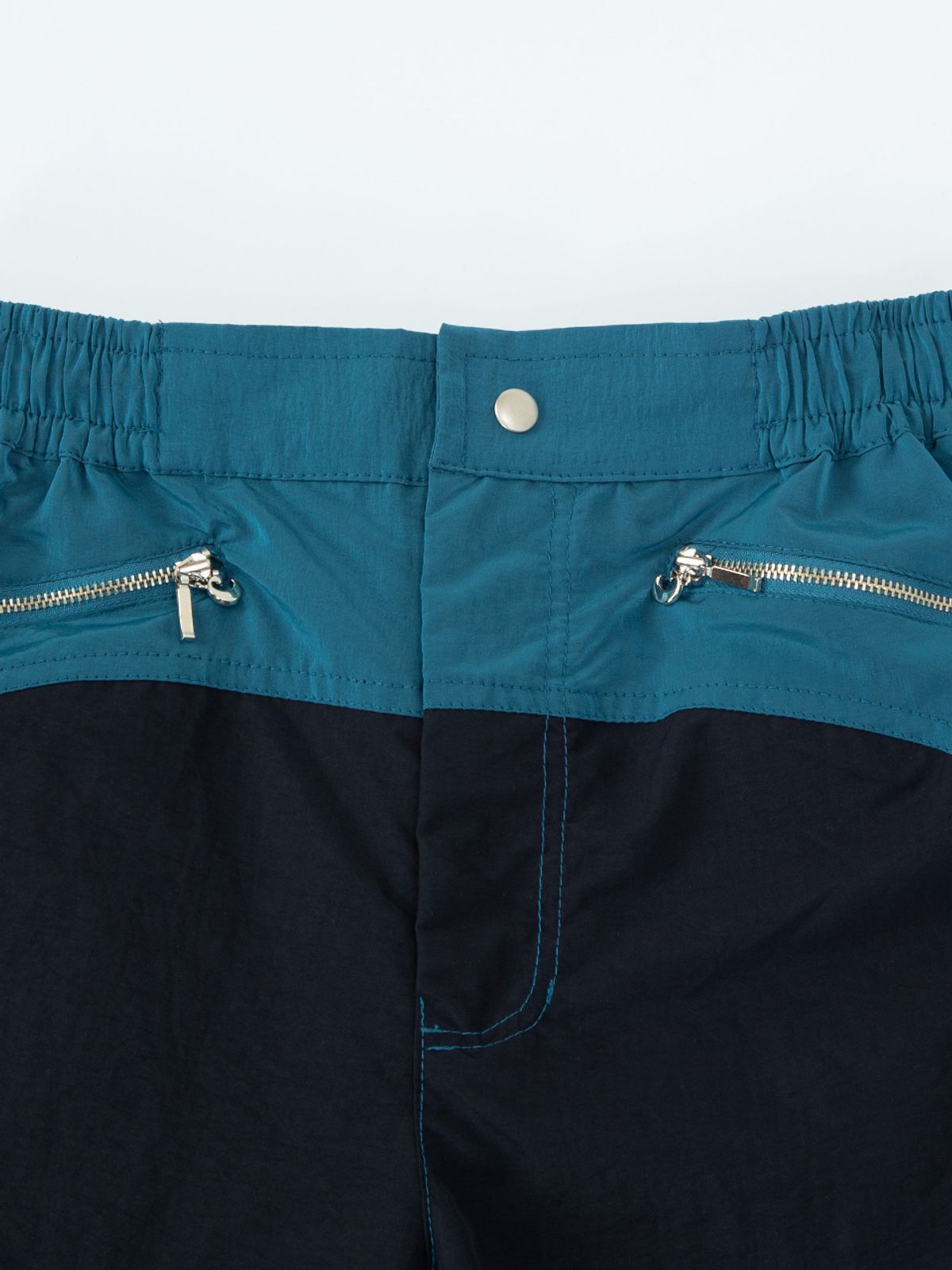 에즈이프 캘리(ASIF CALIE) COLOR BLOCK NYLON TRACK PANTS BLUE