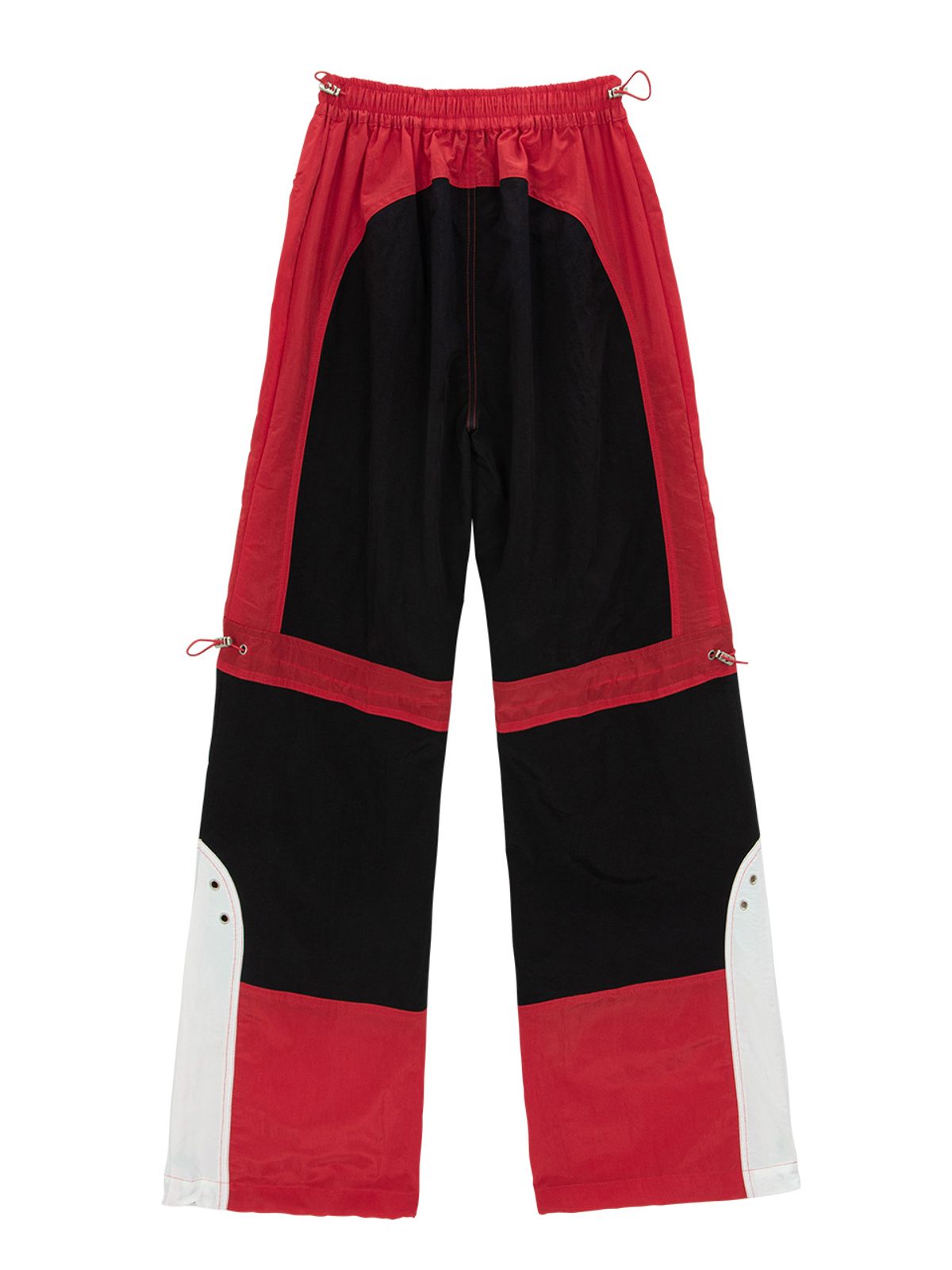 에즈이프 캘리(ASIF CALIE) COLOR BLOCK NYLON TRACK PANTS RED