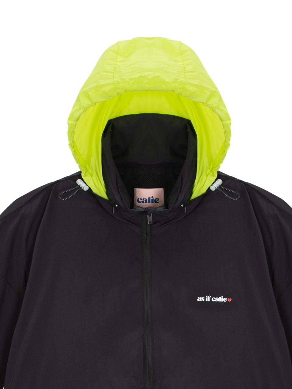 【as if calie】24SS COLOR BLOCK WINDBREAKER MUSINSA | ASIF CALIE COLOR BLOCK WINDBREAKER BLACK/RED