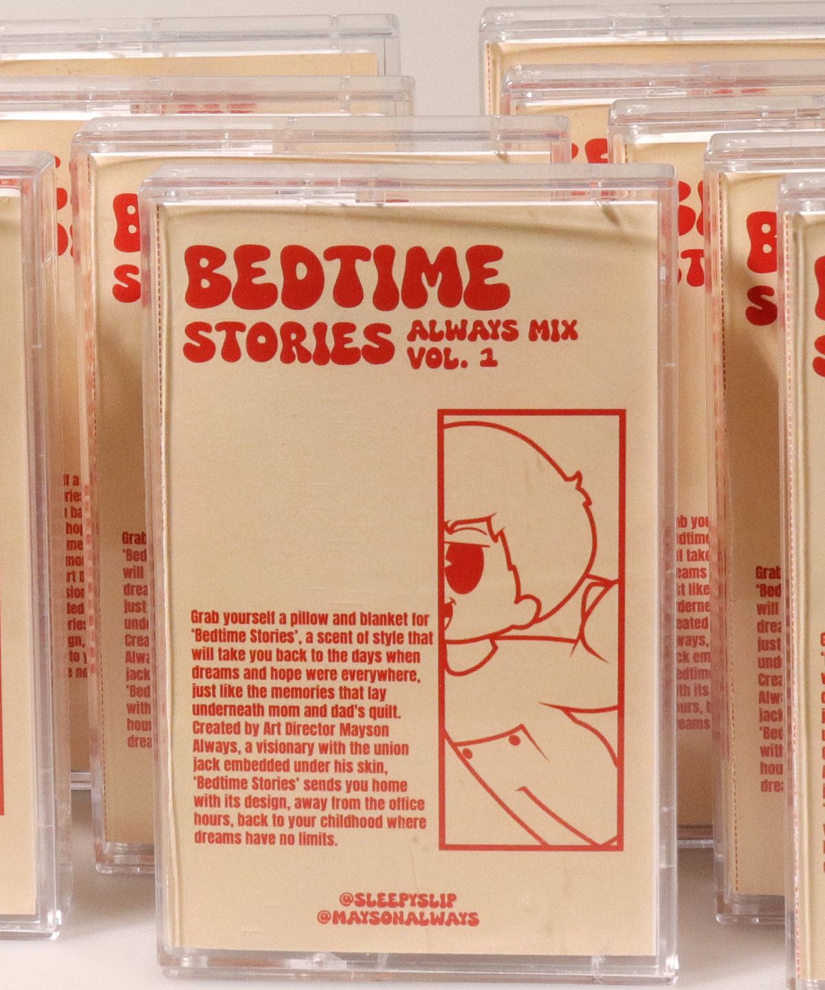 슬리피슬립(SLEEPYSLIP) BEDTIME STORIES CASSETTE TAPE