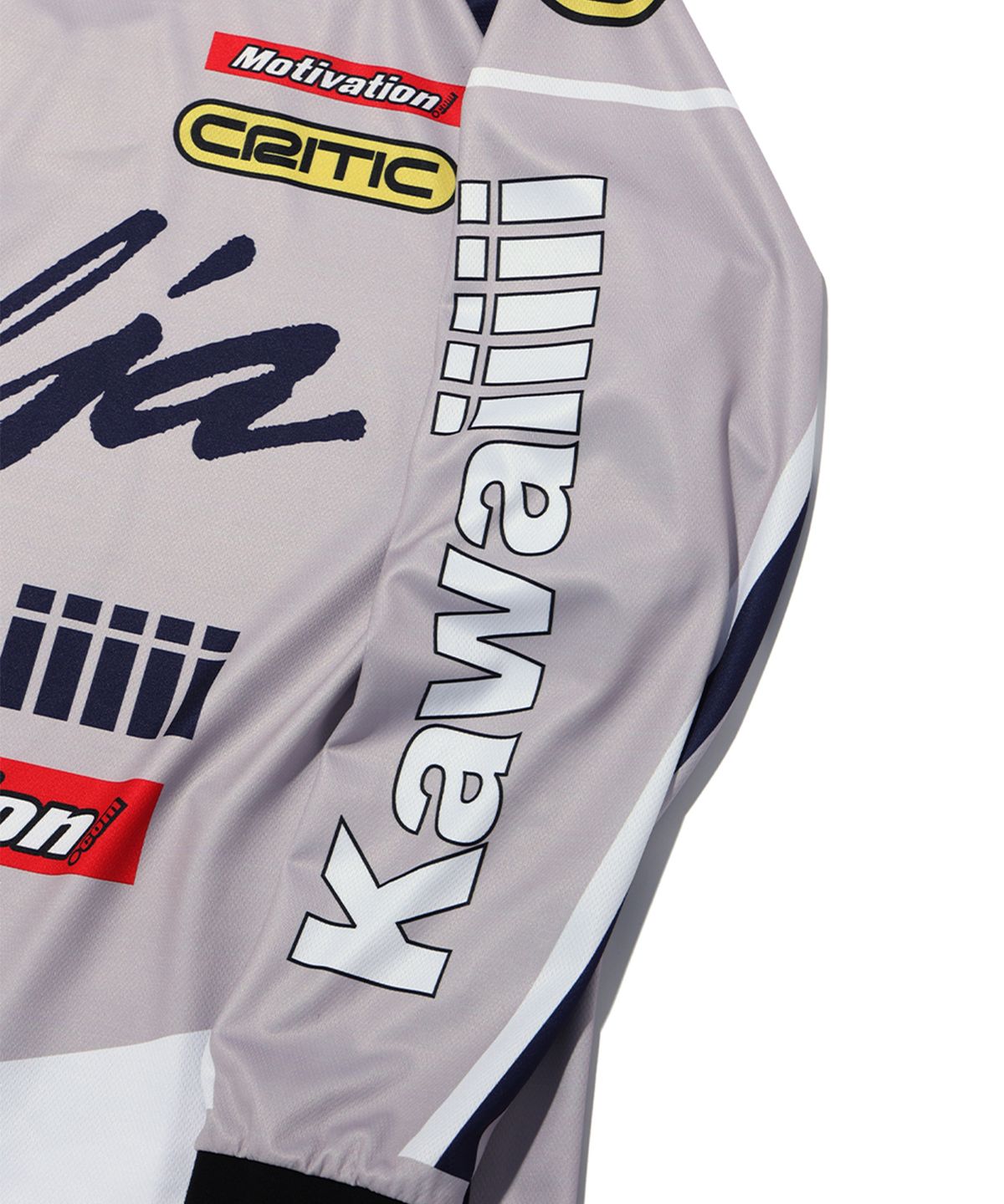크리틱(CRITIC) NOLJA RACING JERSEY LIGHT GREY