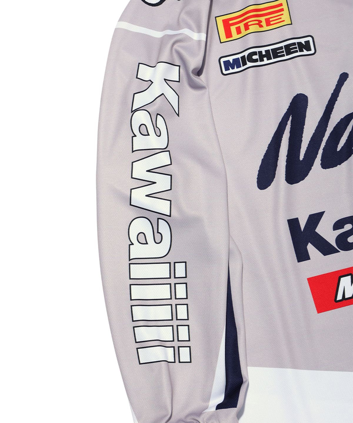 크리틱(CRITIC) NOLJA RACING JERSEY LIGHT GREY