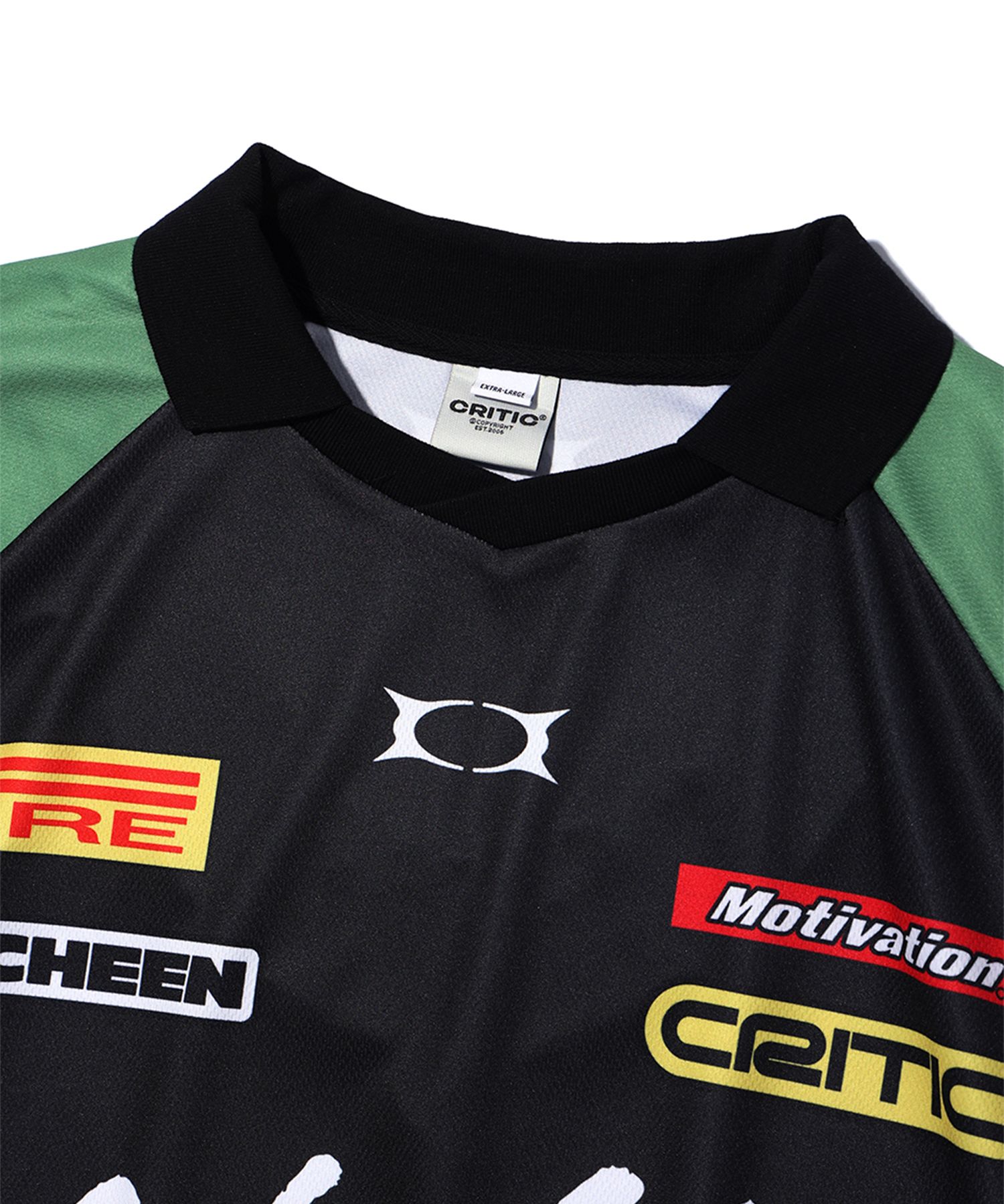 MUSINSA | CRITIC NOLJA RACING JERSEY BLACK