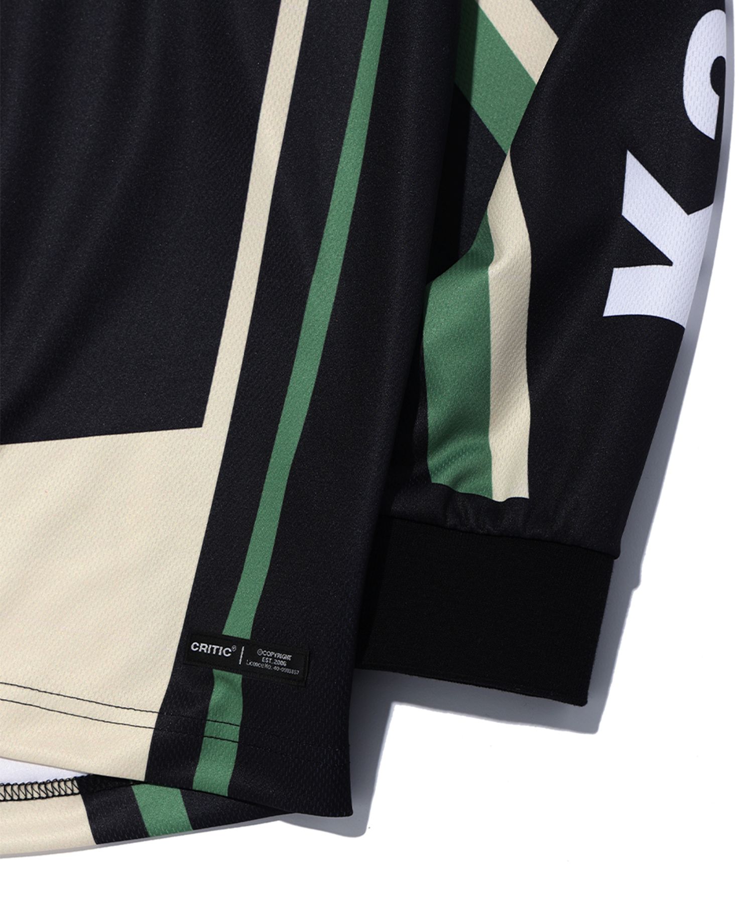 MUSINSA | CRITIC NOLJA RACING JERSEY BLACK