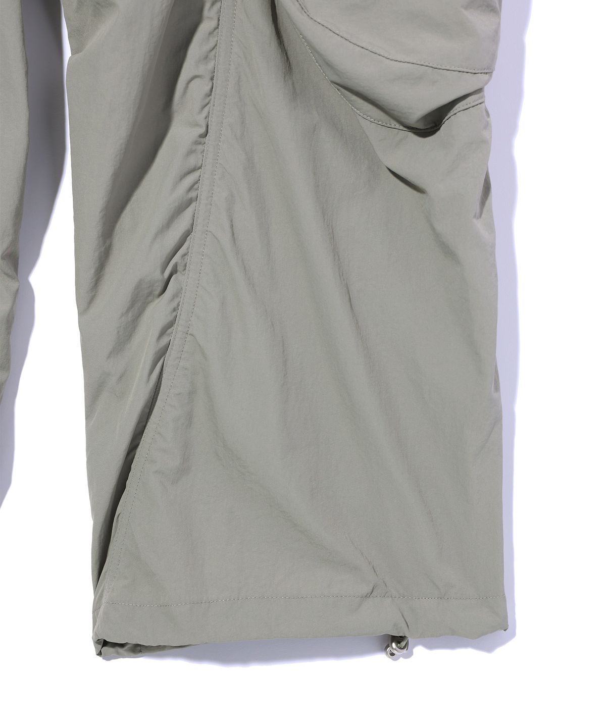 크리틱(CRITIC) GLOSSY CARGO PANTS GREY