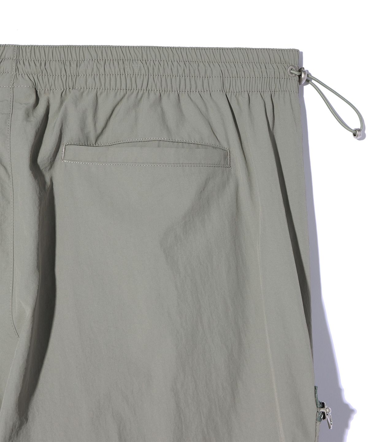 크리틱(CRITIC) GLOSSY CARGO PANTS GREY