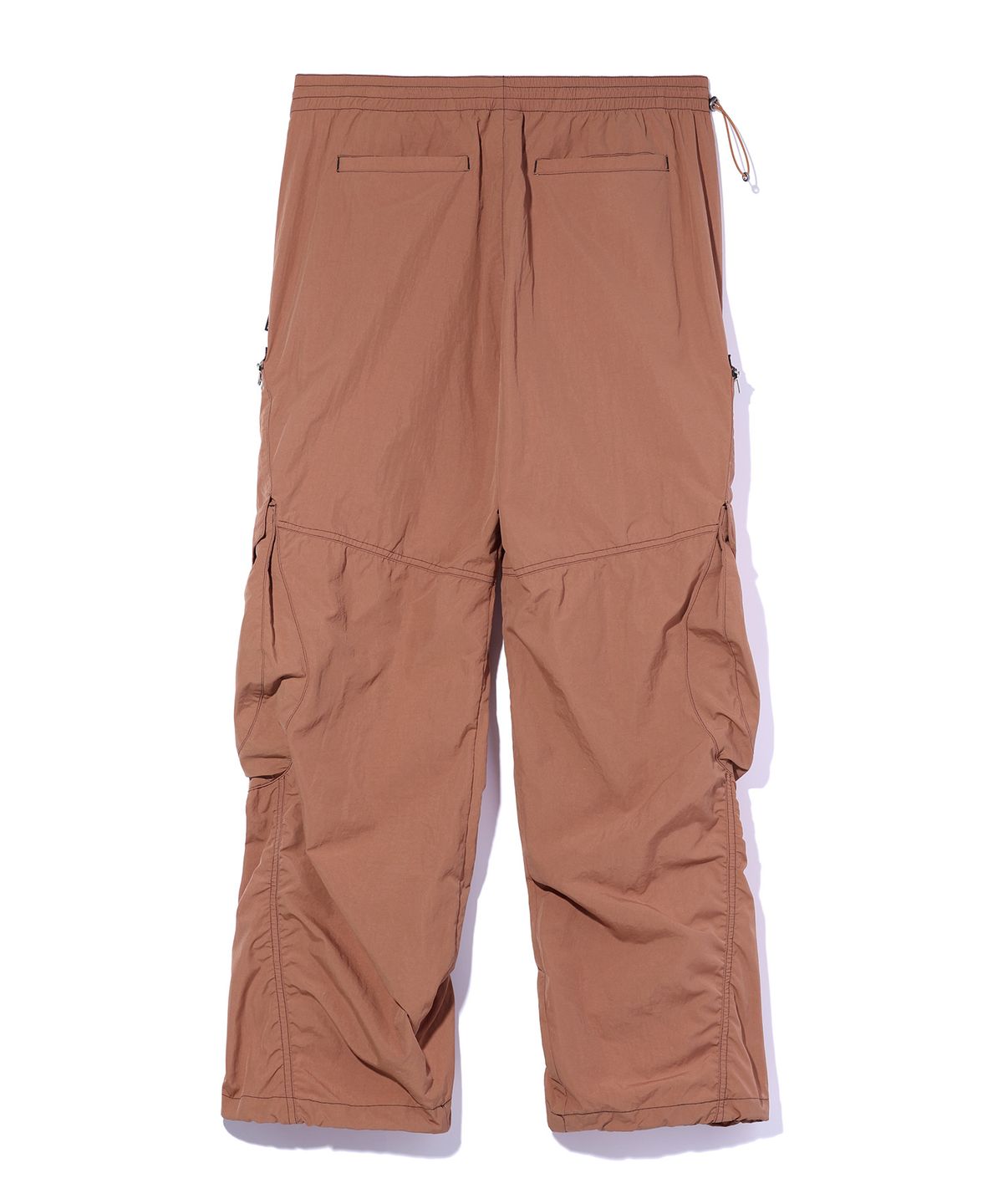 크리틱(CRITIC) GLOSSY CARGO PANTS BROWN