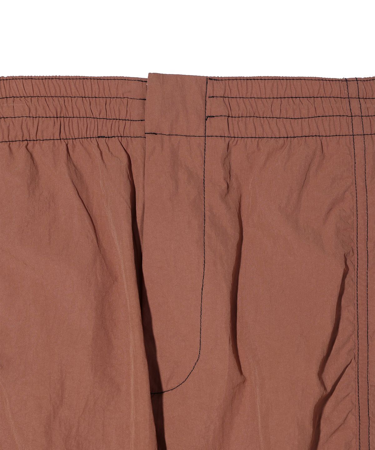 크리틱(CRITIC) GLOSSY CARGO PANTS BROWN