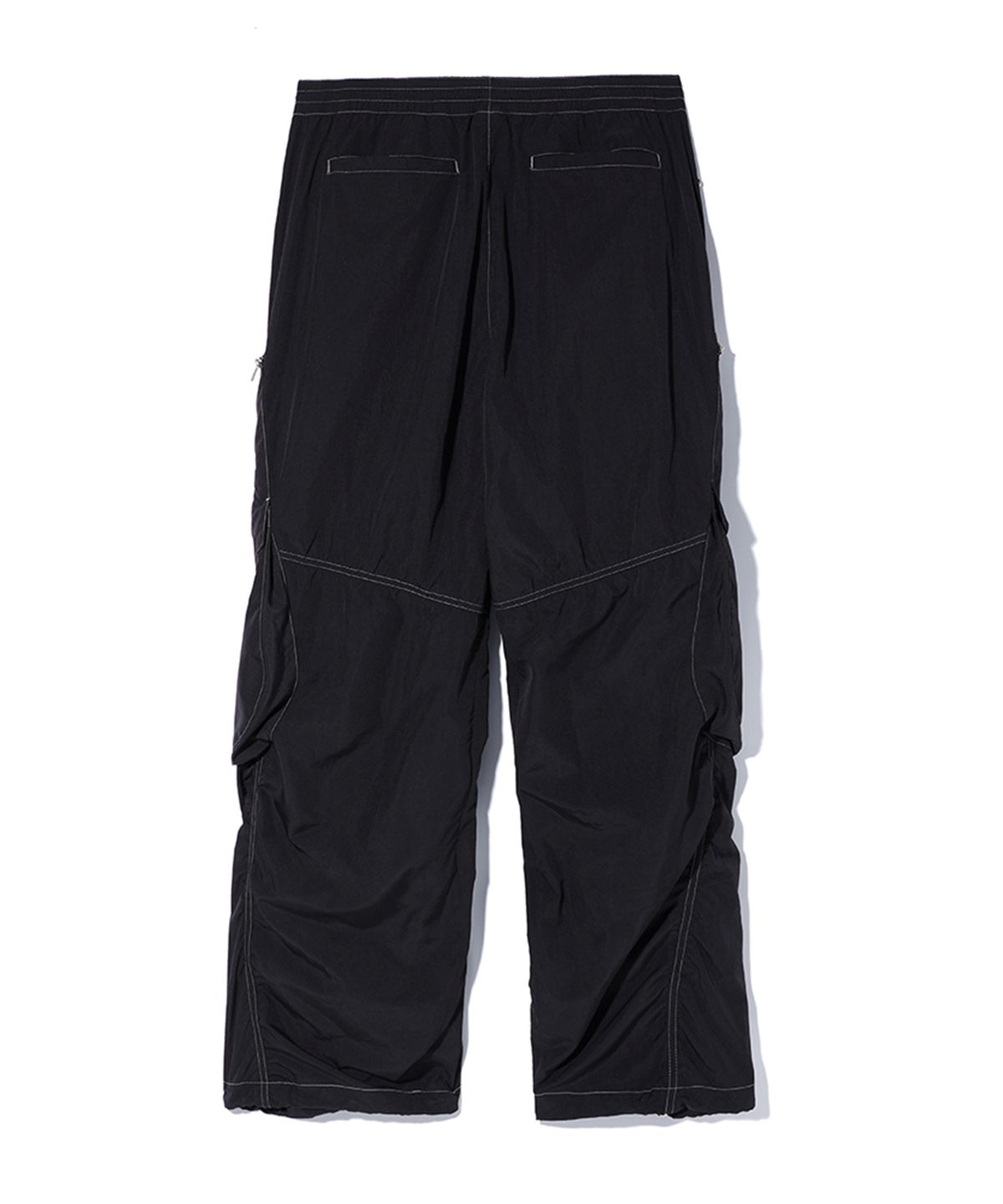 크리틱(CRITIC) GLOSSY CARGO PANTS BLACK