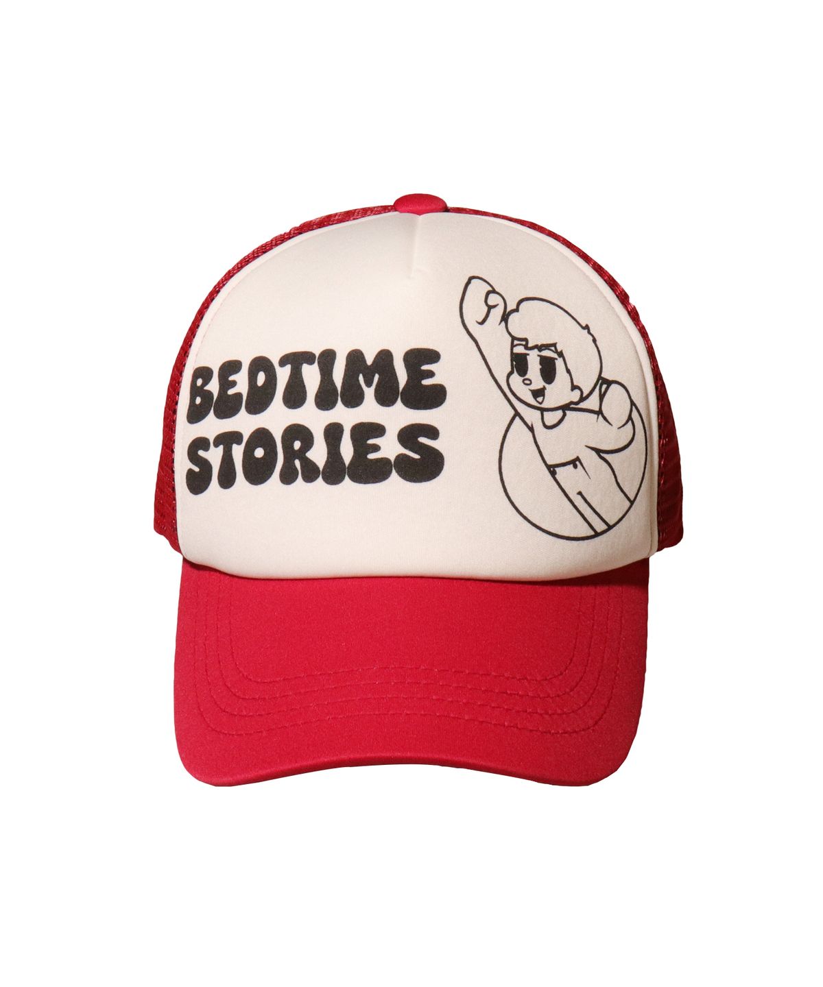 슬리피슬립(SLEEPYSLIP) BEDTIME STORIES RED TRUCKER HAT