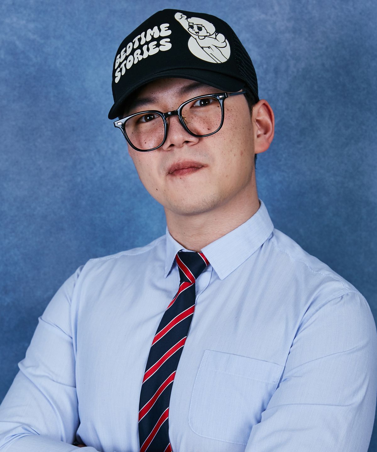 슬리피슬립(SLEEPYSLIP) BEDTIME STORIES BLACK TRUCKER HAT