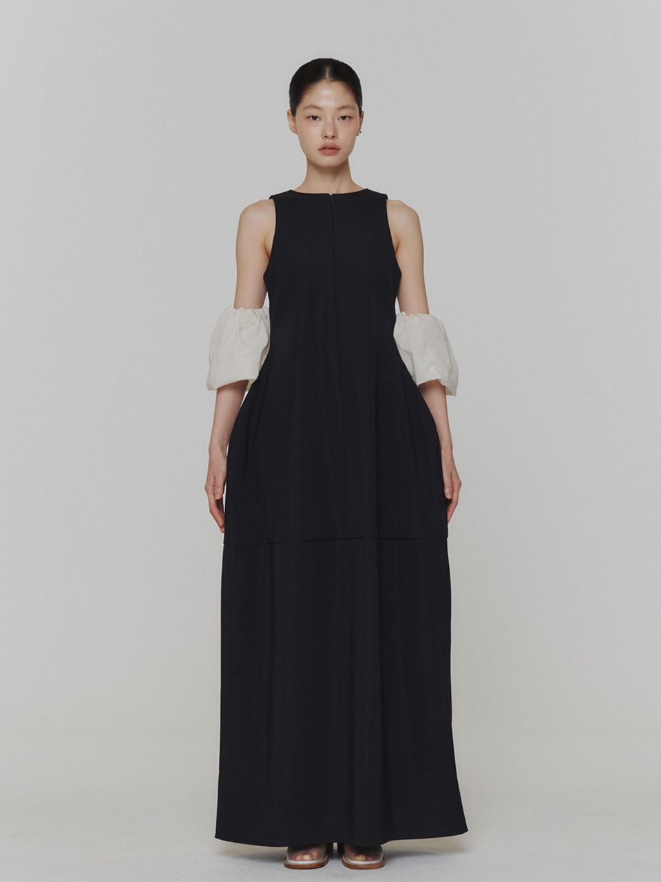 MUSINSA | AMOMENTO HOURGLASS LONG DRESS