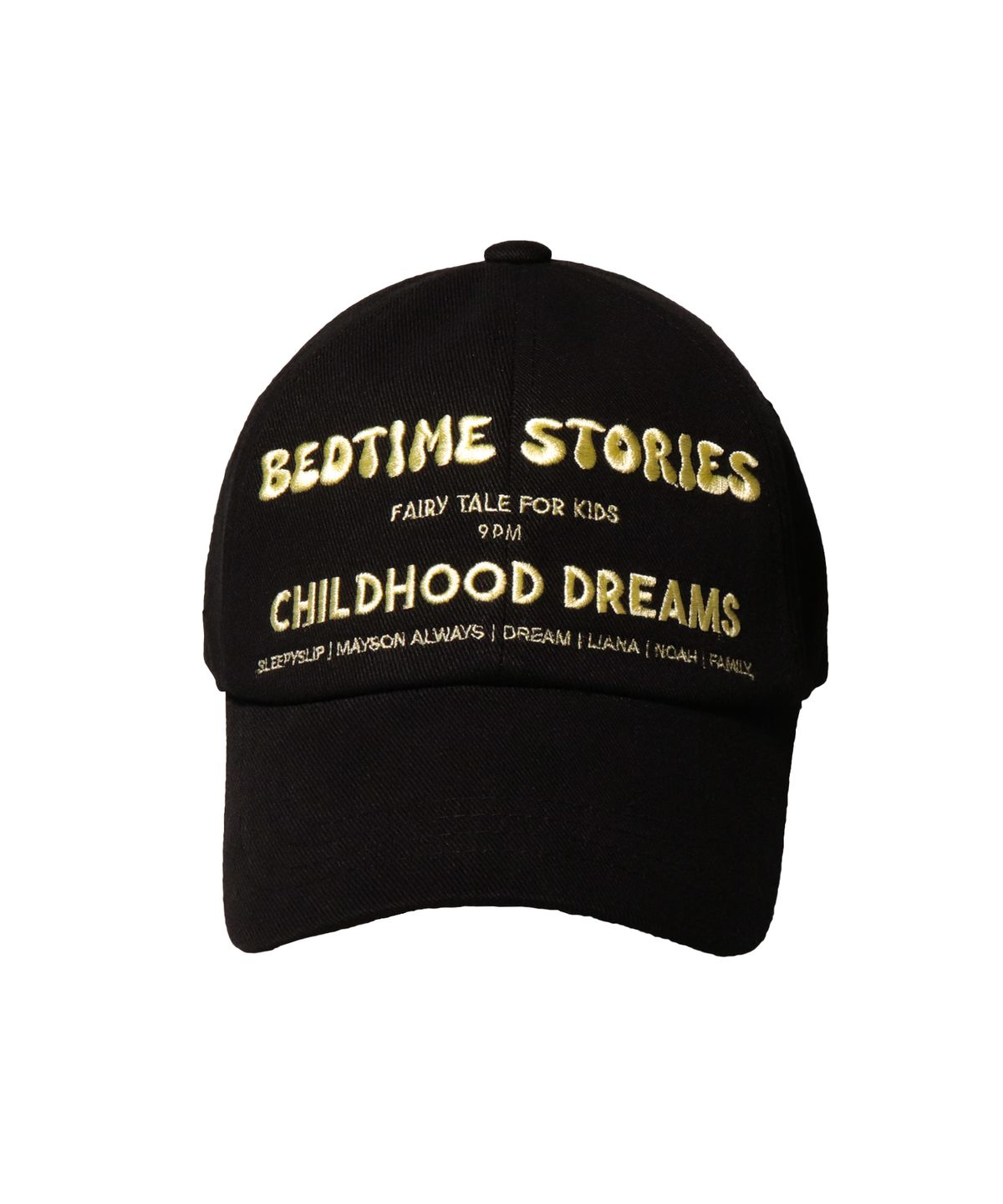 슬리피슬립(SLEEPYSLIP) BEDTIME STORIES BLACK BALL CAP