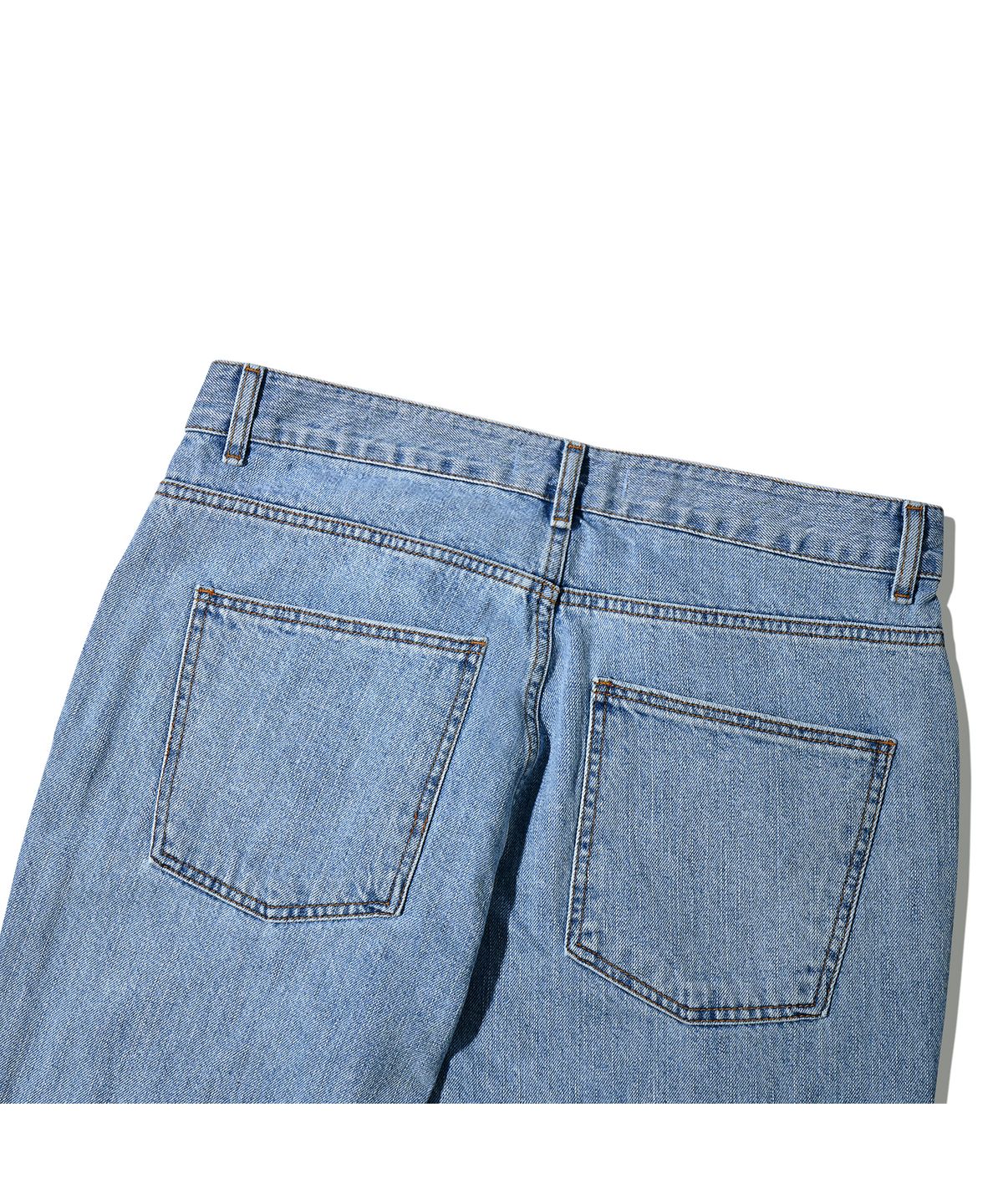 플렉서블(FLXBL) WIDE DENIM PANTS INDIGO