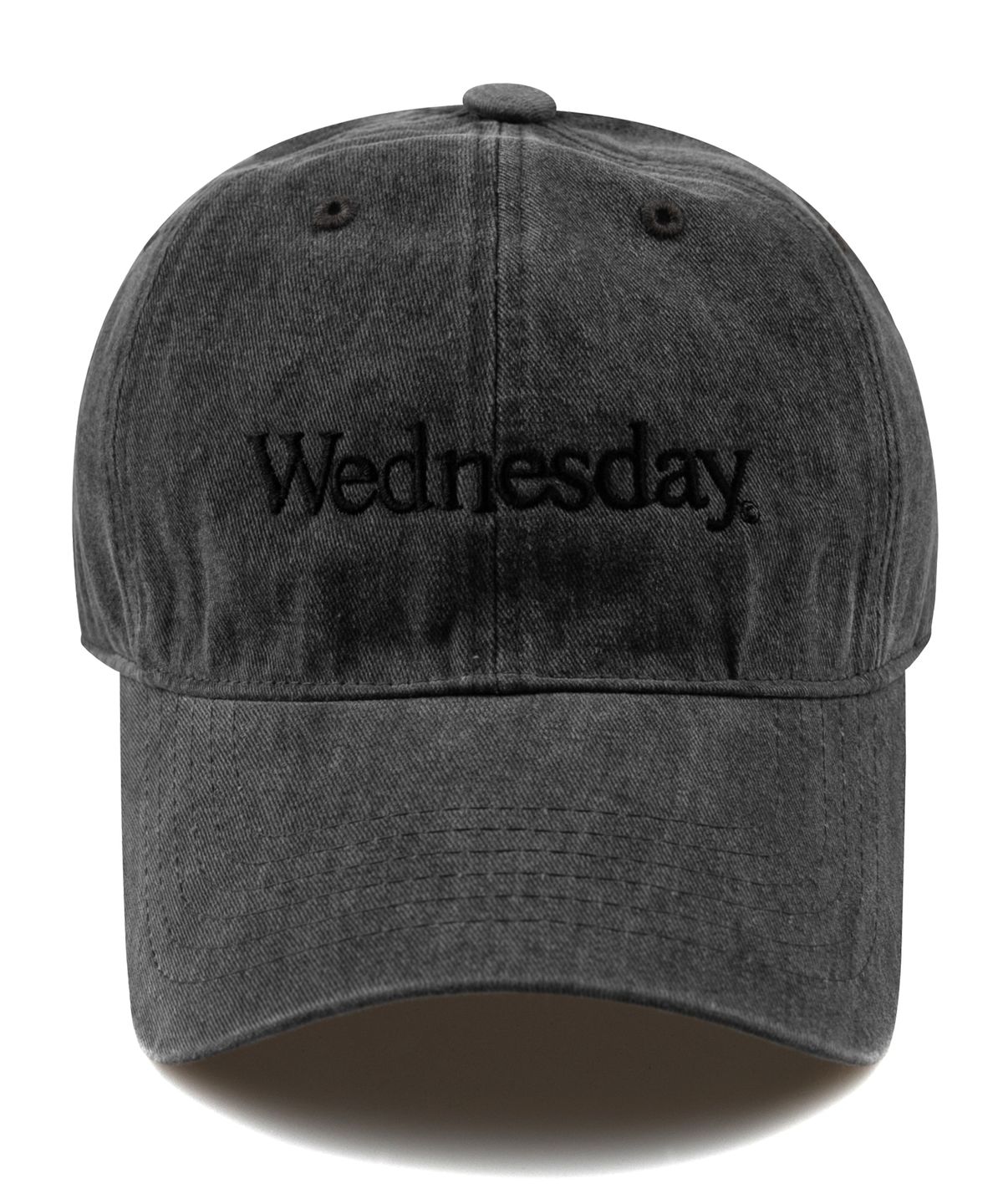 윅(WICK) Wednesday 피그먼트 볼캡-차콜