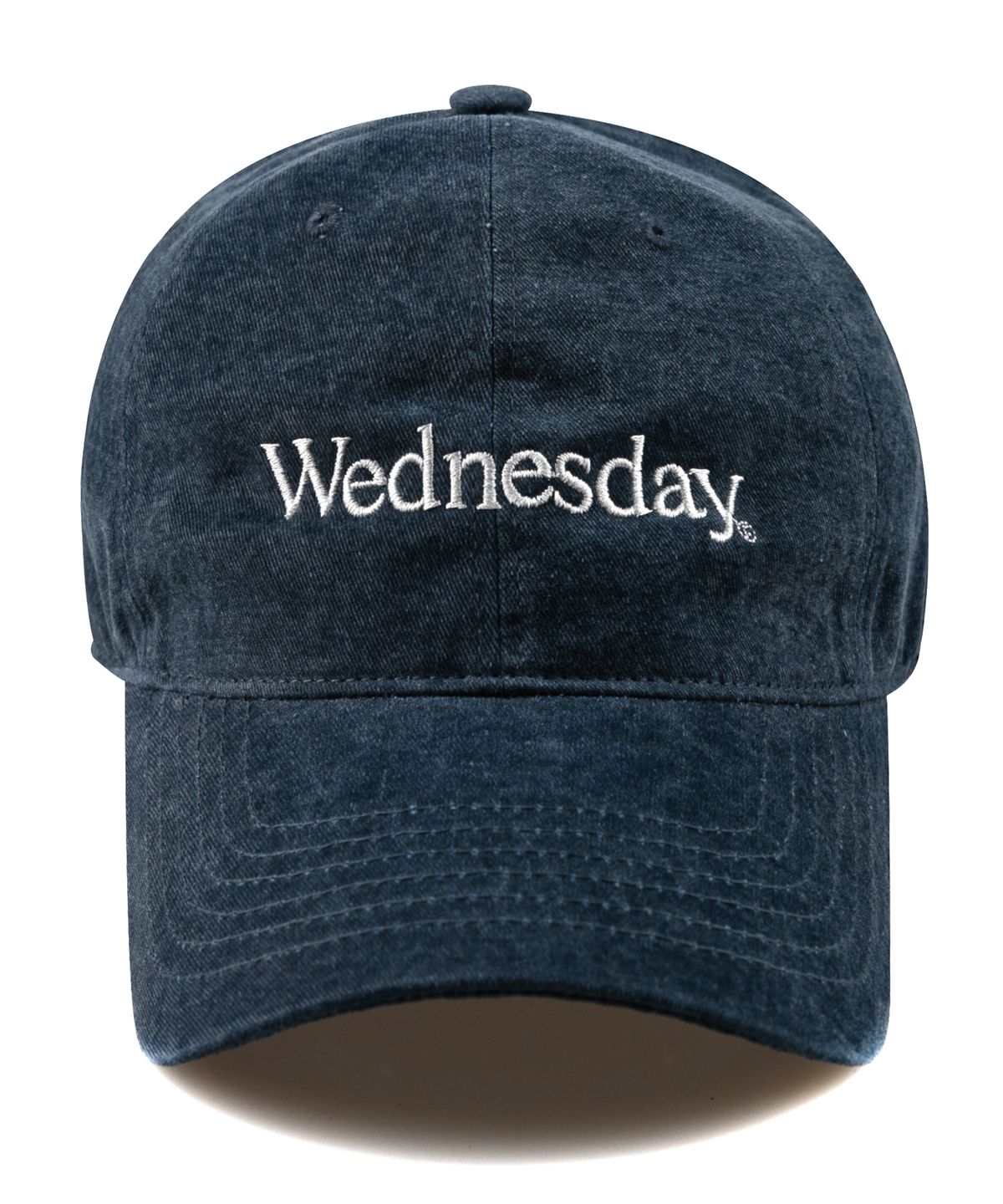 윅(WICK) Wednesday 피그먼트 볼캡-네이비