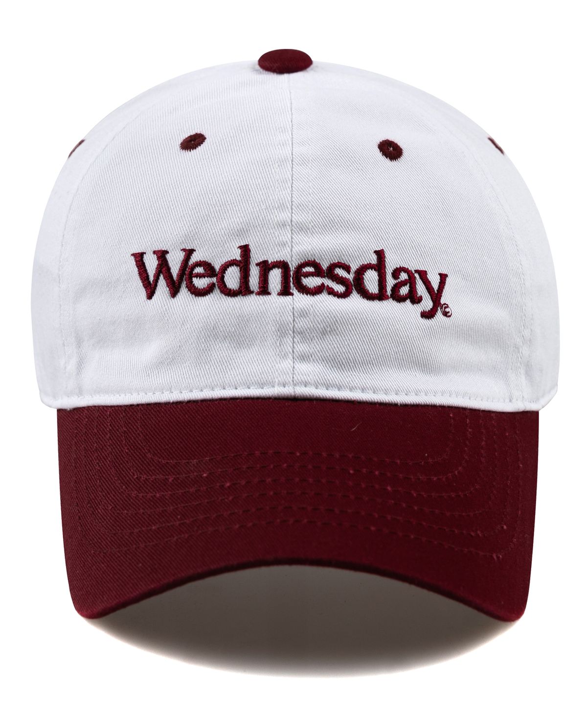 윅(WICK) Wednesday 투톤 볼캡-레드