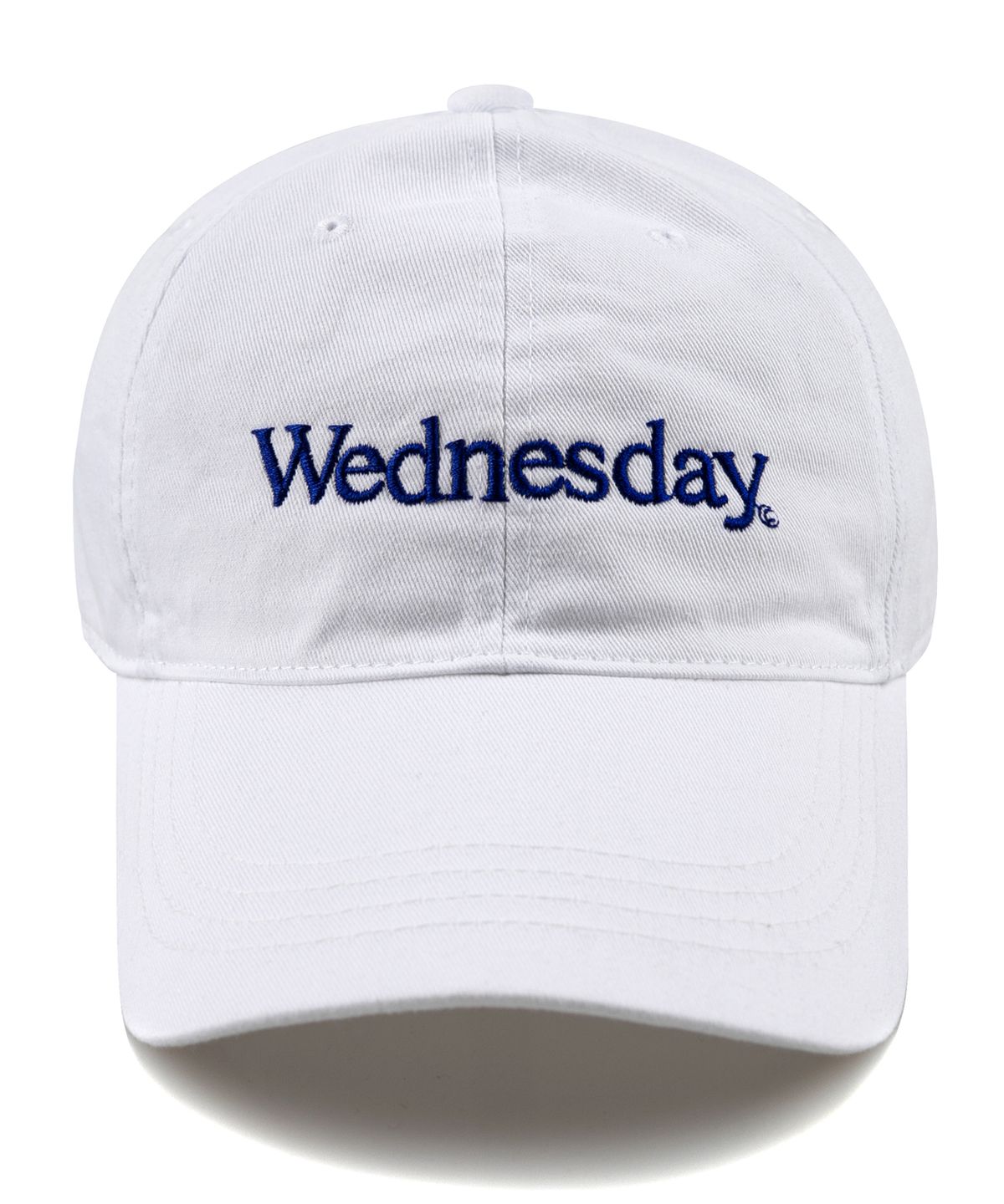 윅(WICK) Wednesday 워싱 볼캡-화이트