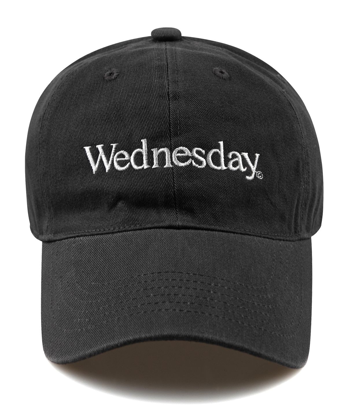 윅(WICK) Wednesday 워싱 볼캡-차콜