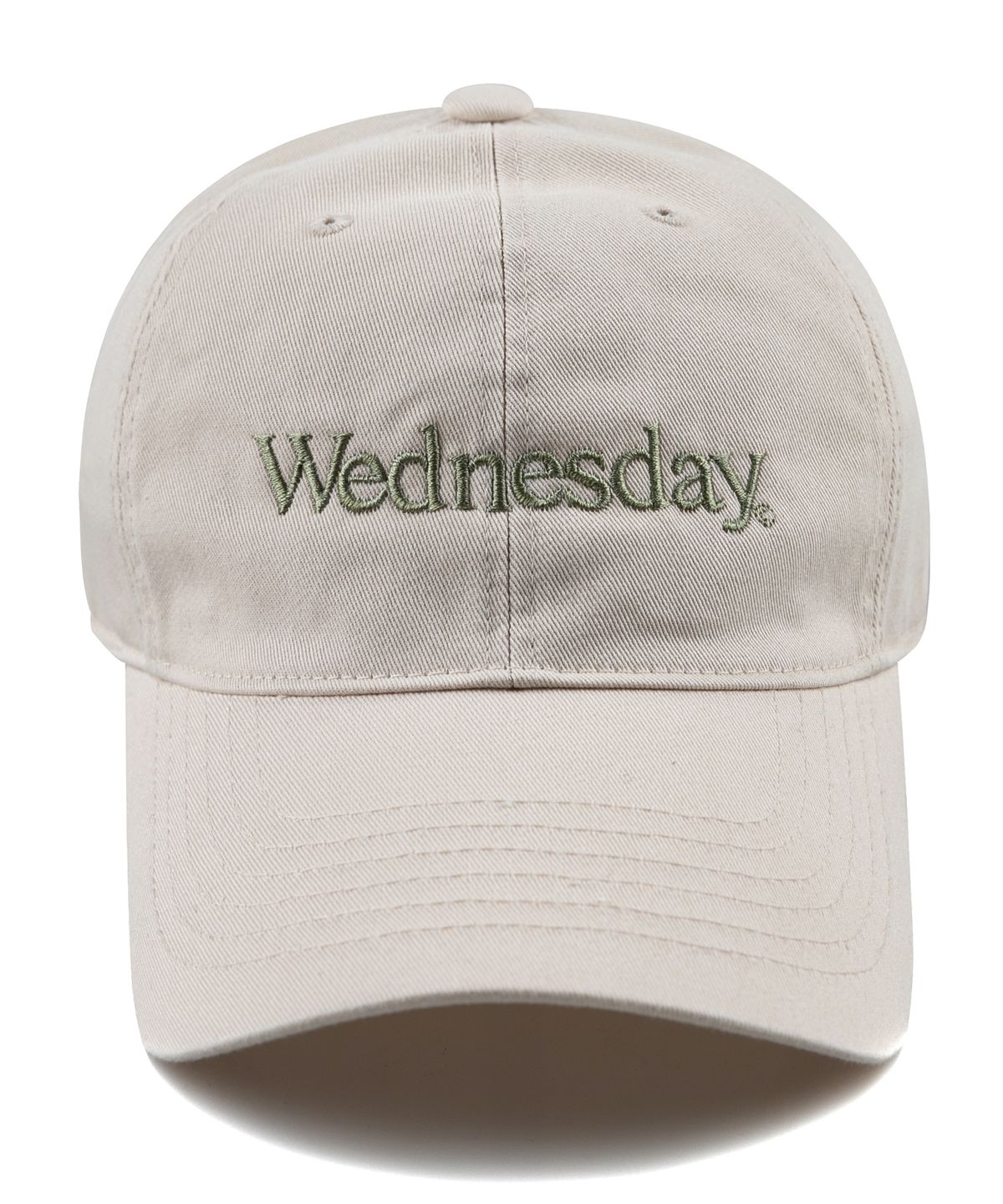 윅(WICK) Wednesday 워싱 볼캡-라이트베이지