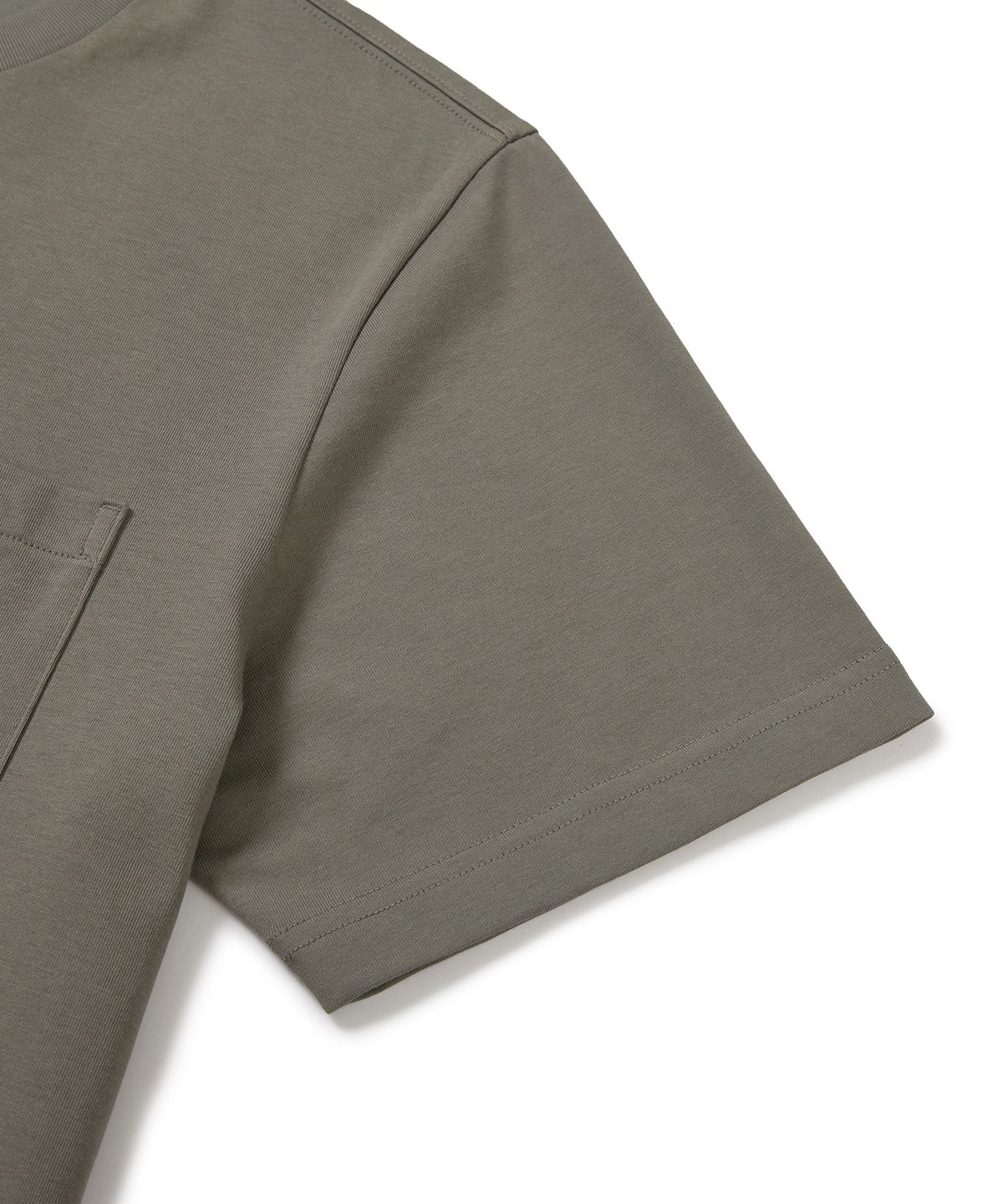 스노우피크 어패럴(SNOWPEAK APPAREL) 에어로쿨 포켓 반팔 티셔츠 Khaki (S24MMFTS76)