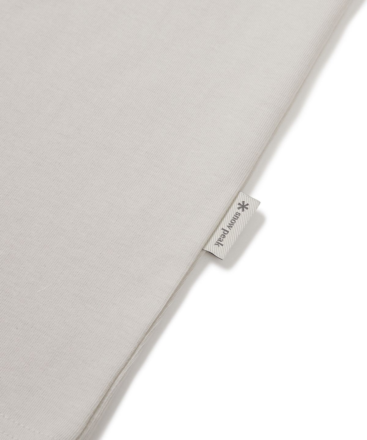 스노우피크 어패럴(SNOWPEAK APPAREL) 에어로쿨 포켓 반팔 티셔츠 Light Beige (S24MMFTS76)