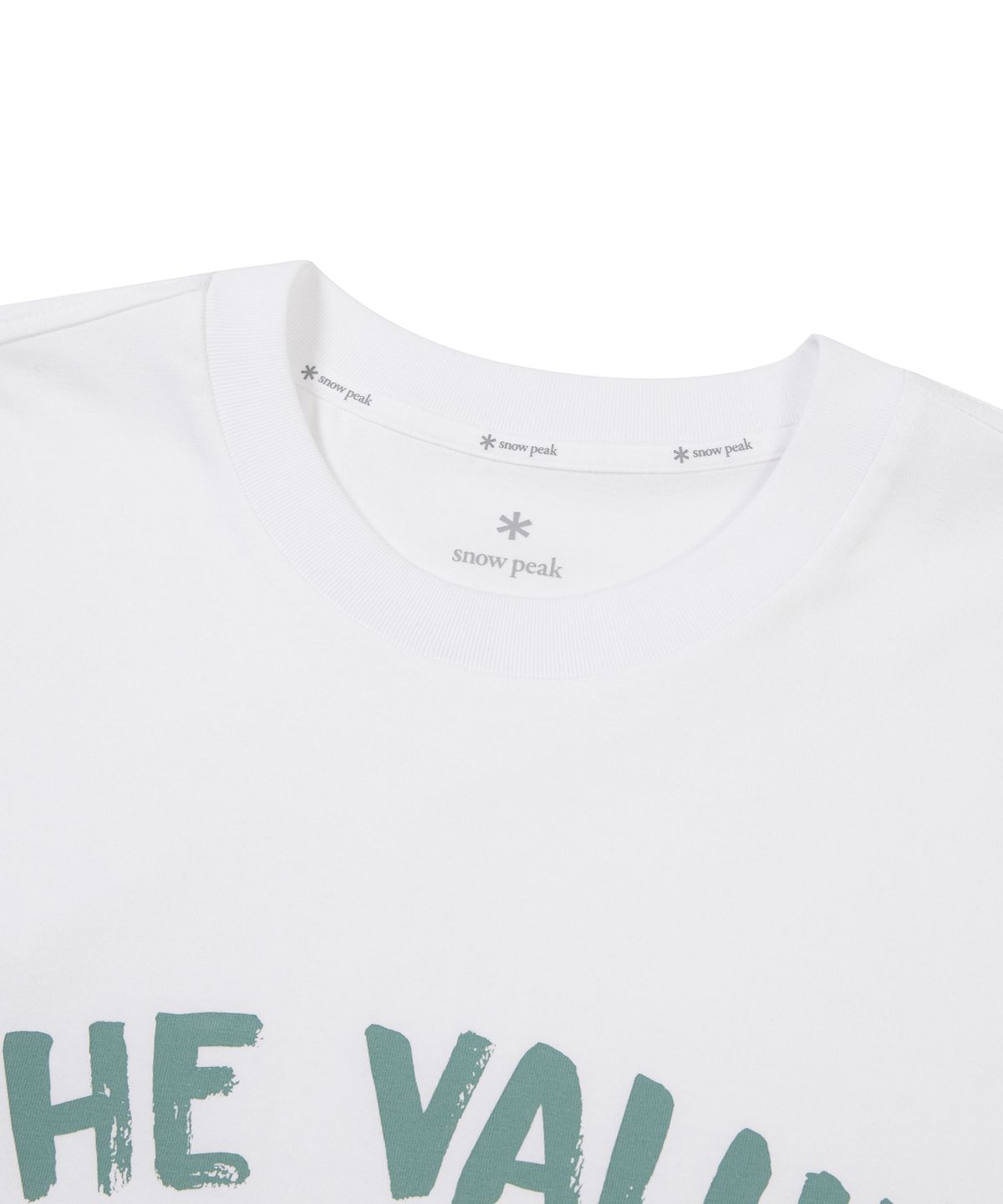 스노우피크 어패럴(SNOWPEAK APPAREL) 에어로쿨 비비드 반팔 티셔츠 White (S24MMFTS82)