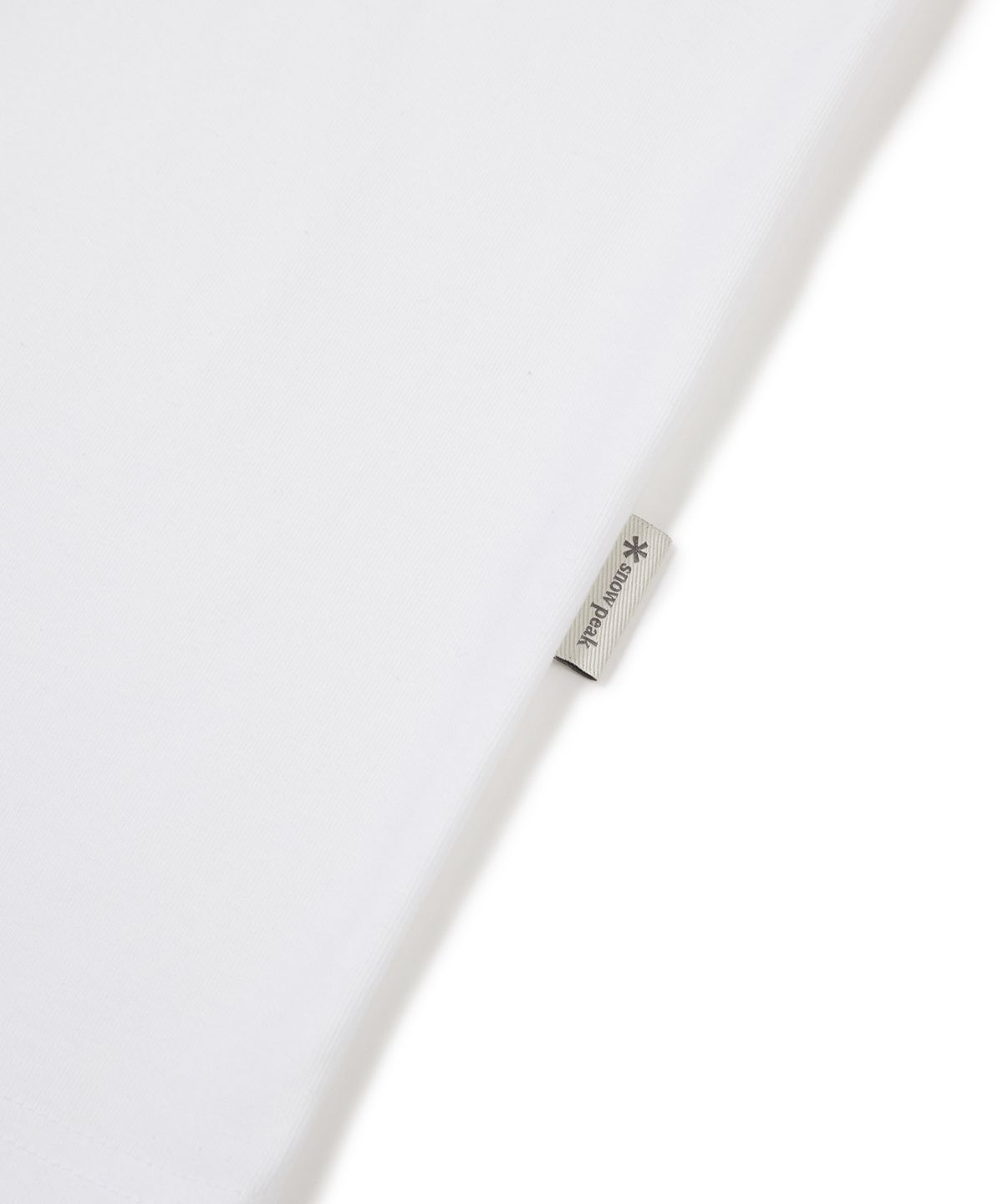 스노우피크 어패럴(SNOWPEAK APPAREL) 에어로쿨 비비드 반팔 티셔츠 White (S24MMFTS82)