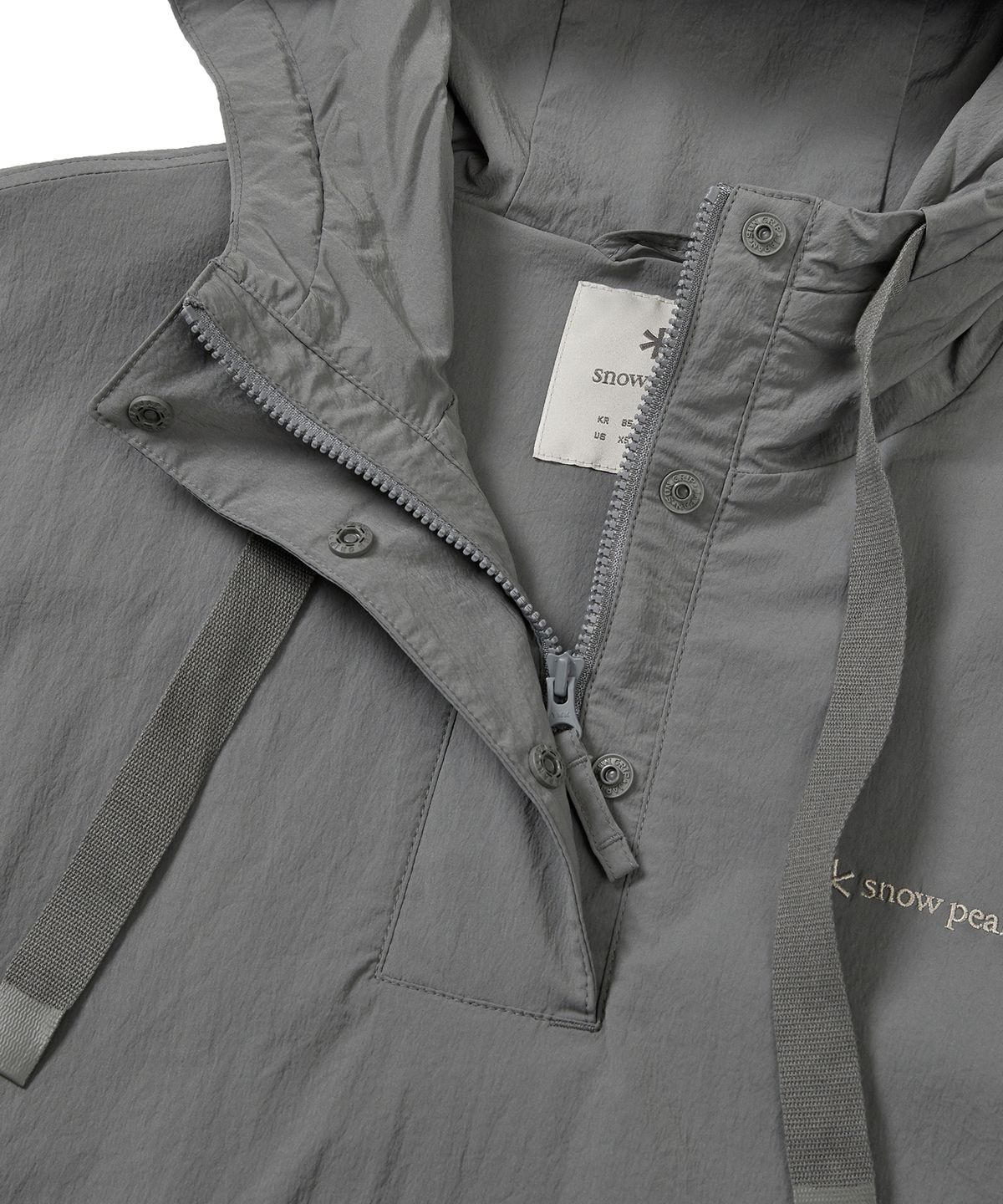 스노우피크 어패럴(SNOWPEAK APPAREL) 루트 여성 아노락 Dark Gray (S24MWRAN67)