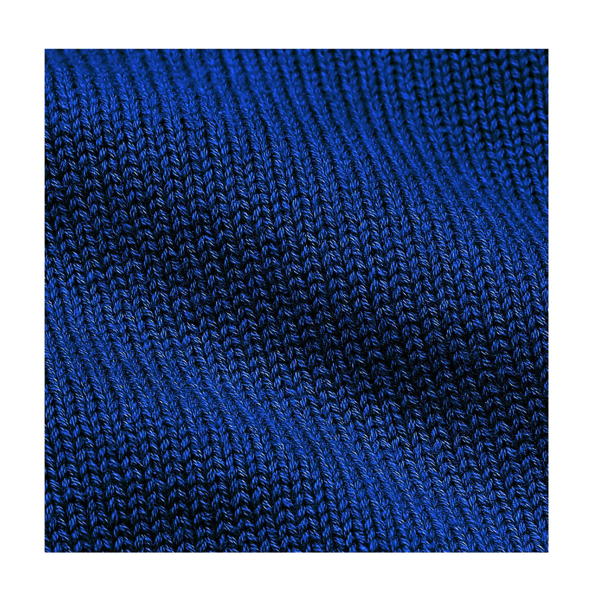 솔티(SORTIE) Saddle Crew neck Knit (Blue)