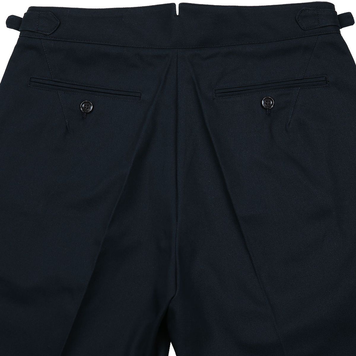 솔티(SORTIE) Reve Cotton Washed Trousers (Dark Navy)