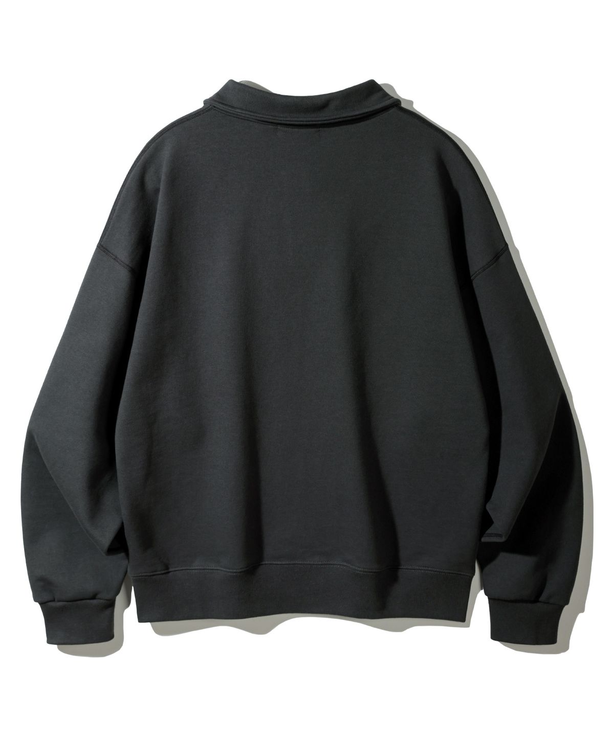 바켄(BAKKEN) Collar half zip up 스웨트셔츠 BK7589_차콜