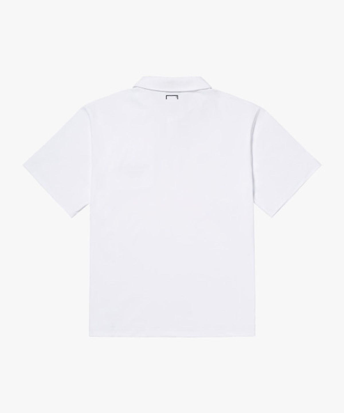 골스튜디오(GOALSTUDIO) AIR DRY STACK LOGO POLO SHIRT-WHITE