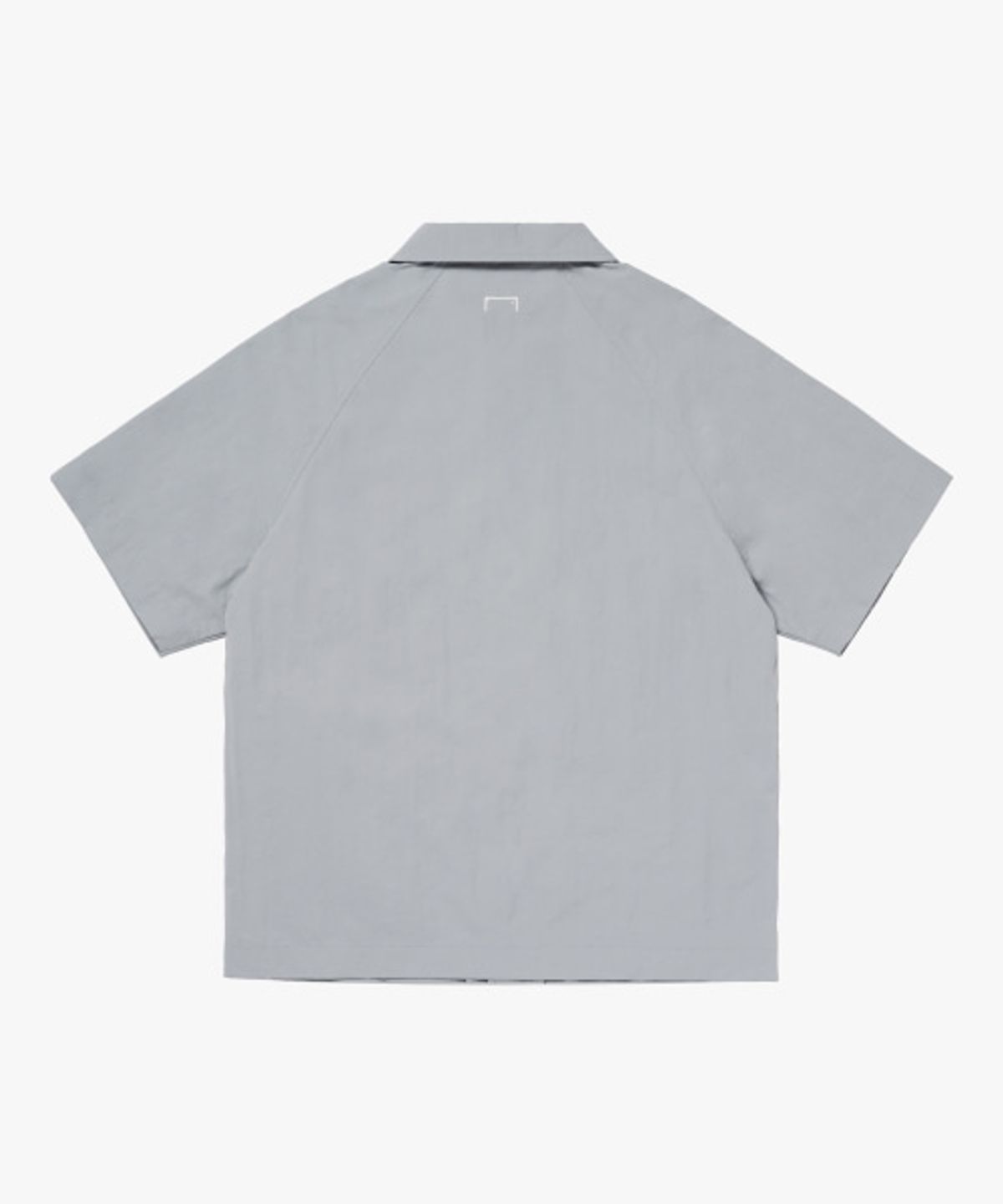 골스튜디오(GOALSTUDIO) TASLAN SMALL LOGO SHIRT-LIGHT GREY