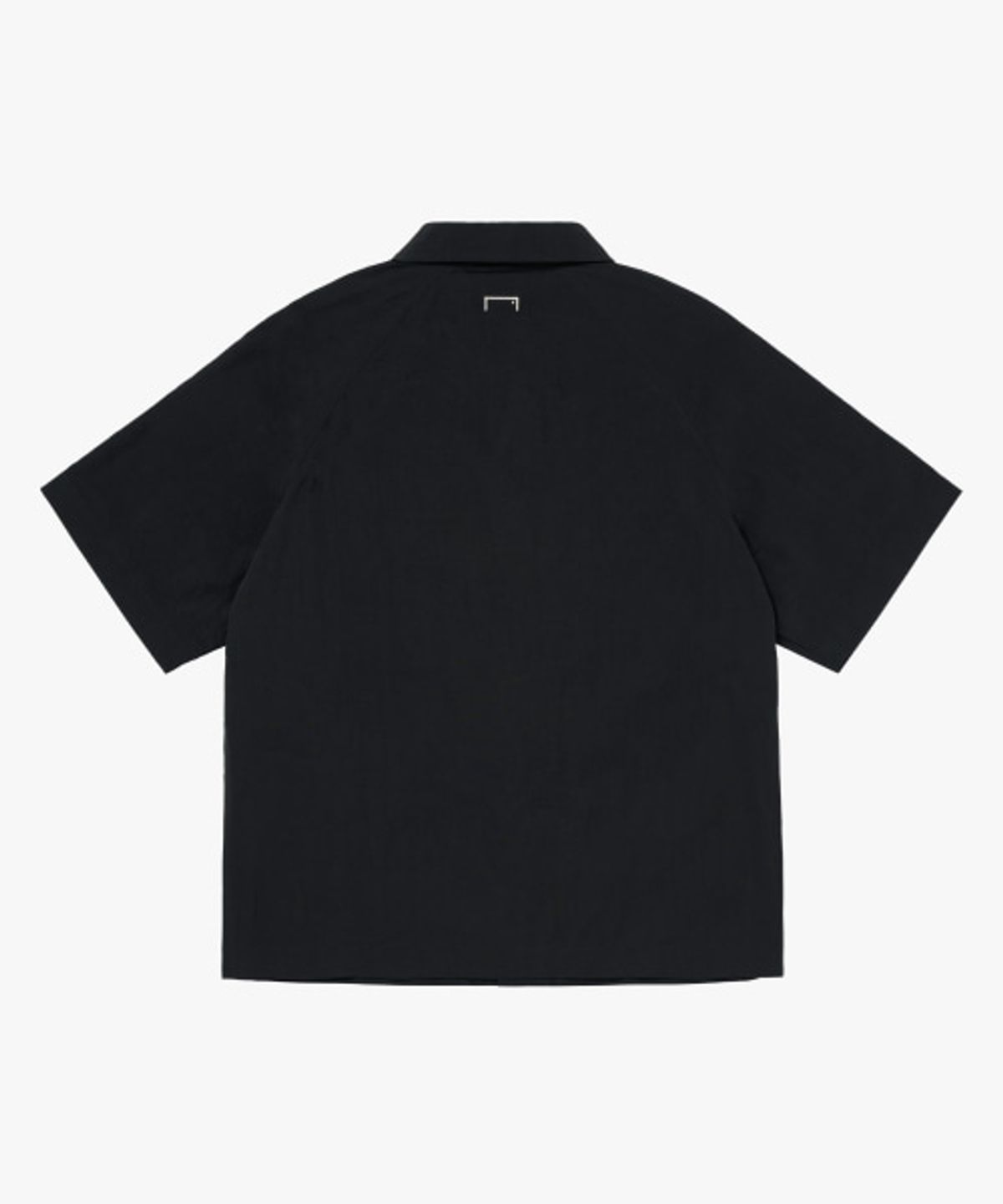 골스튜디오(GOALSTUDIO) TASLAN SMALL LOGO SHIRT-BLACK