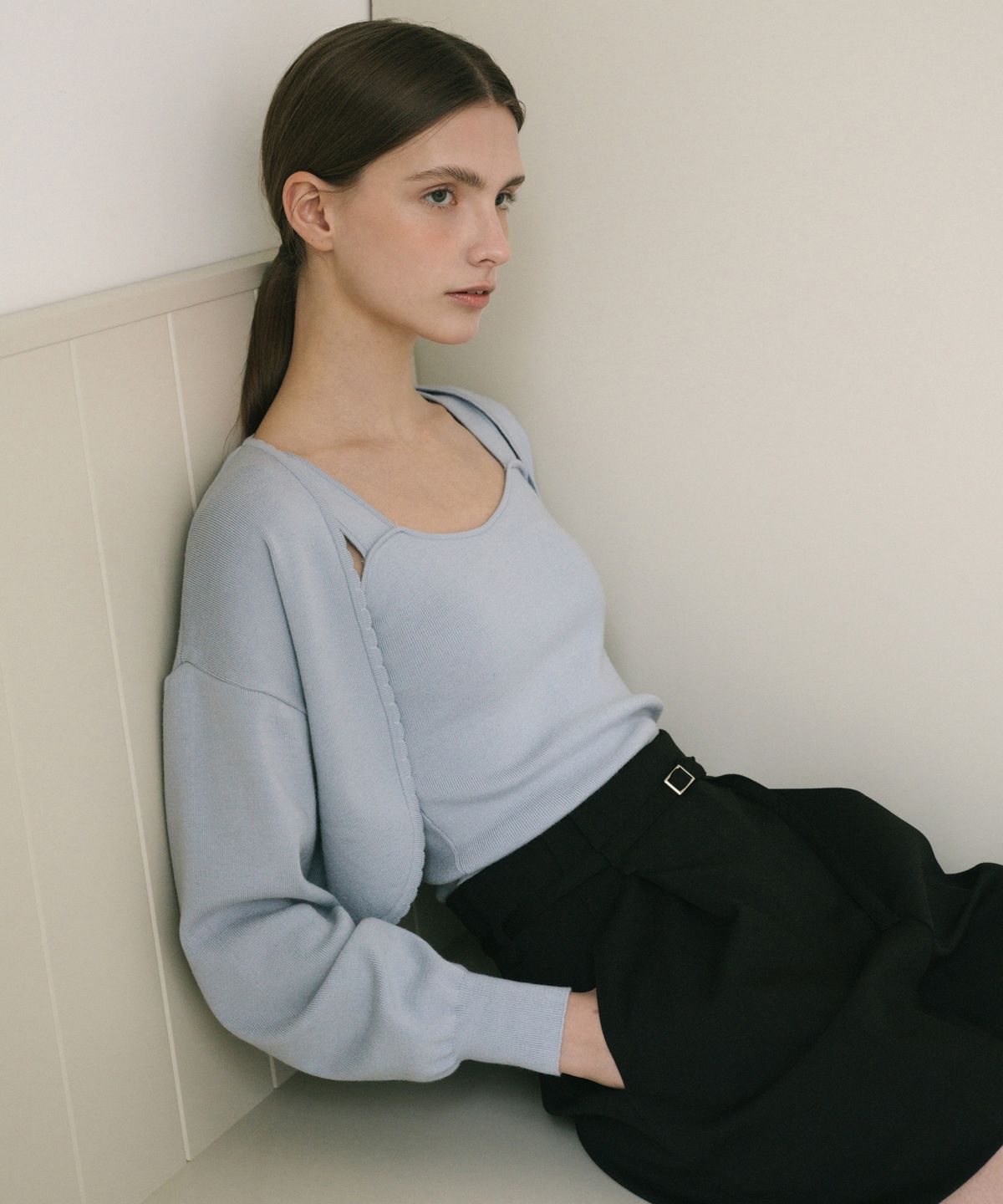 오떼뜨(OCTETTE) BOLERO CARDIGAN_3COLOR