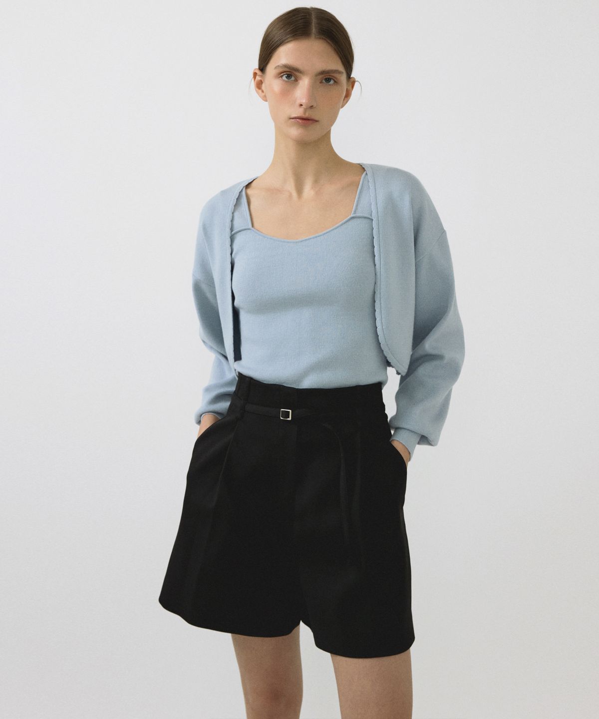 오떼뜨(OCTETTE) BOLERO CARDIGAN_3COLOR