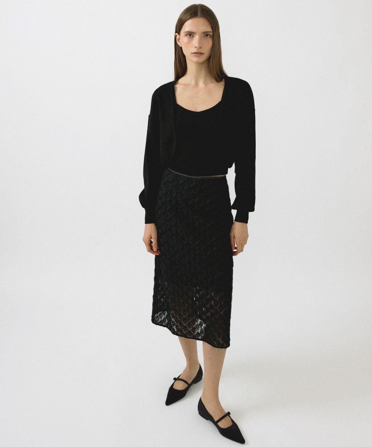 오떼뜨(OCTETTE) BOLERO CARDIGAN_3COLOR