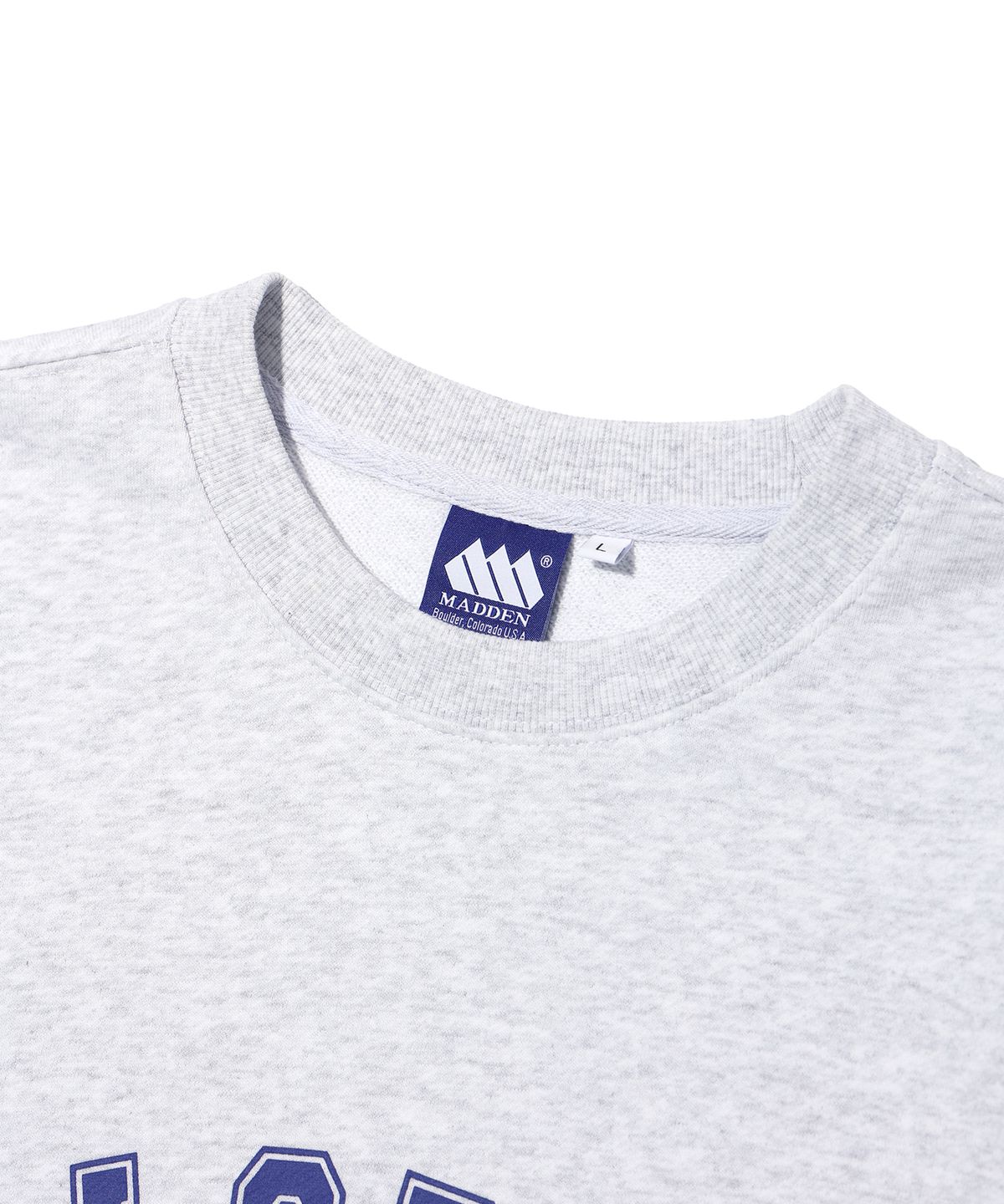 매든(MADDEN) CLRD Mountain Graphic Sweatshirt Melange