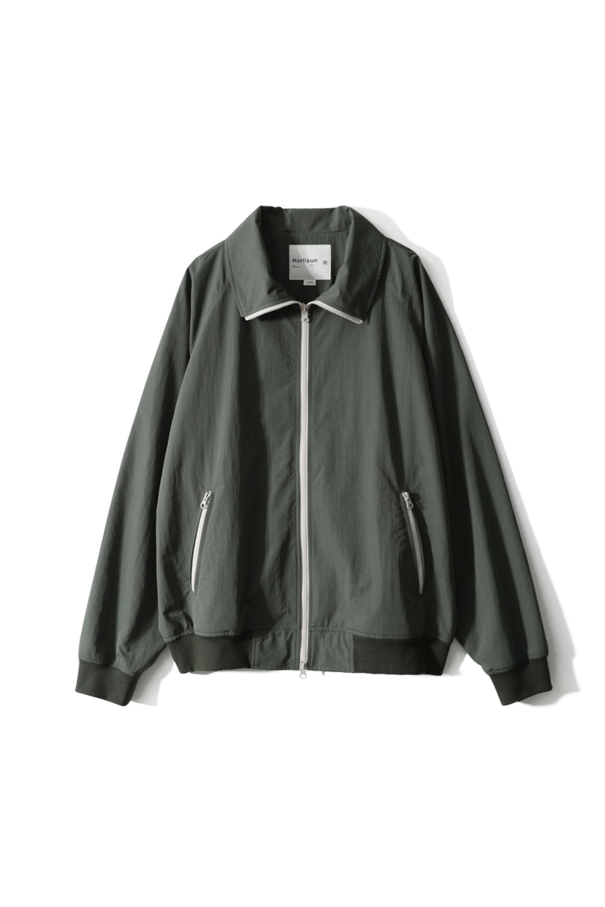 홀리선(HORLISUN) Stroll Zip up Jacket Chive