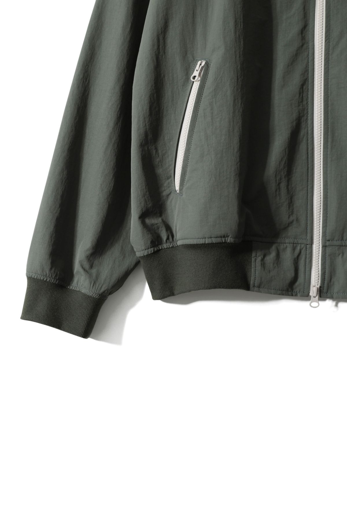 홀리선(HORLISUN) Stroll Zip up Jacket Chive
