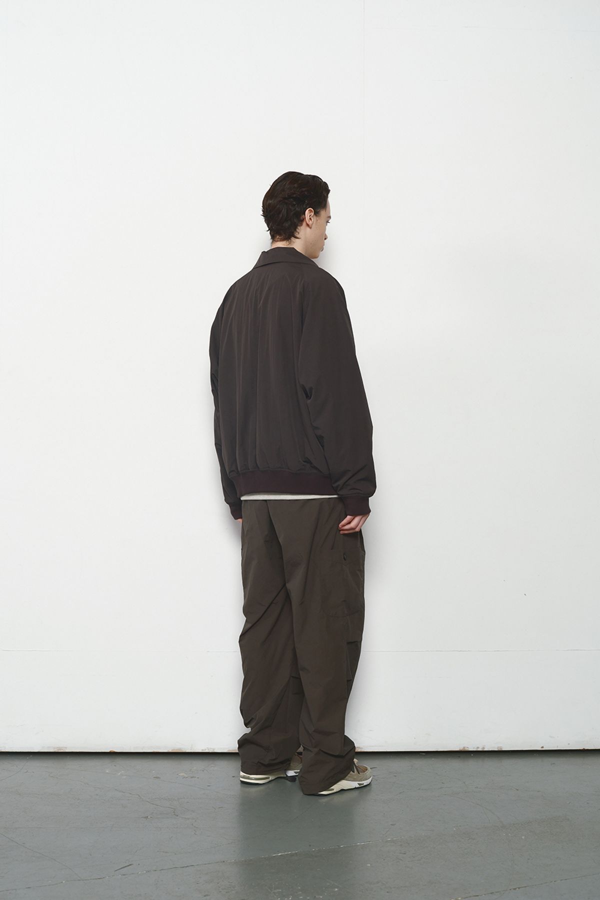 홀리선(HORLISUN) Stroll Zip up Jacket Charcoal
