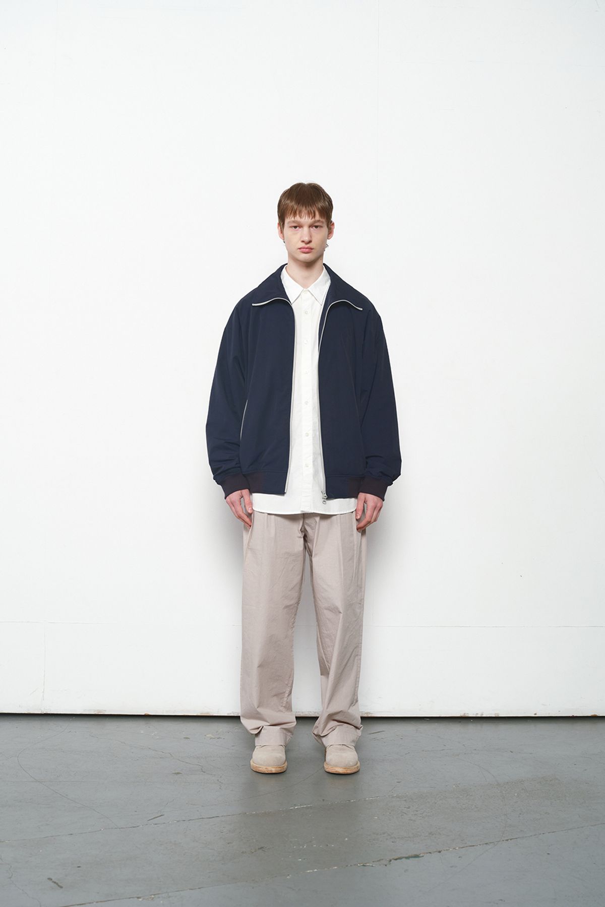 홀리선(HORLISUN) Stroll Zip up Jacket Navy