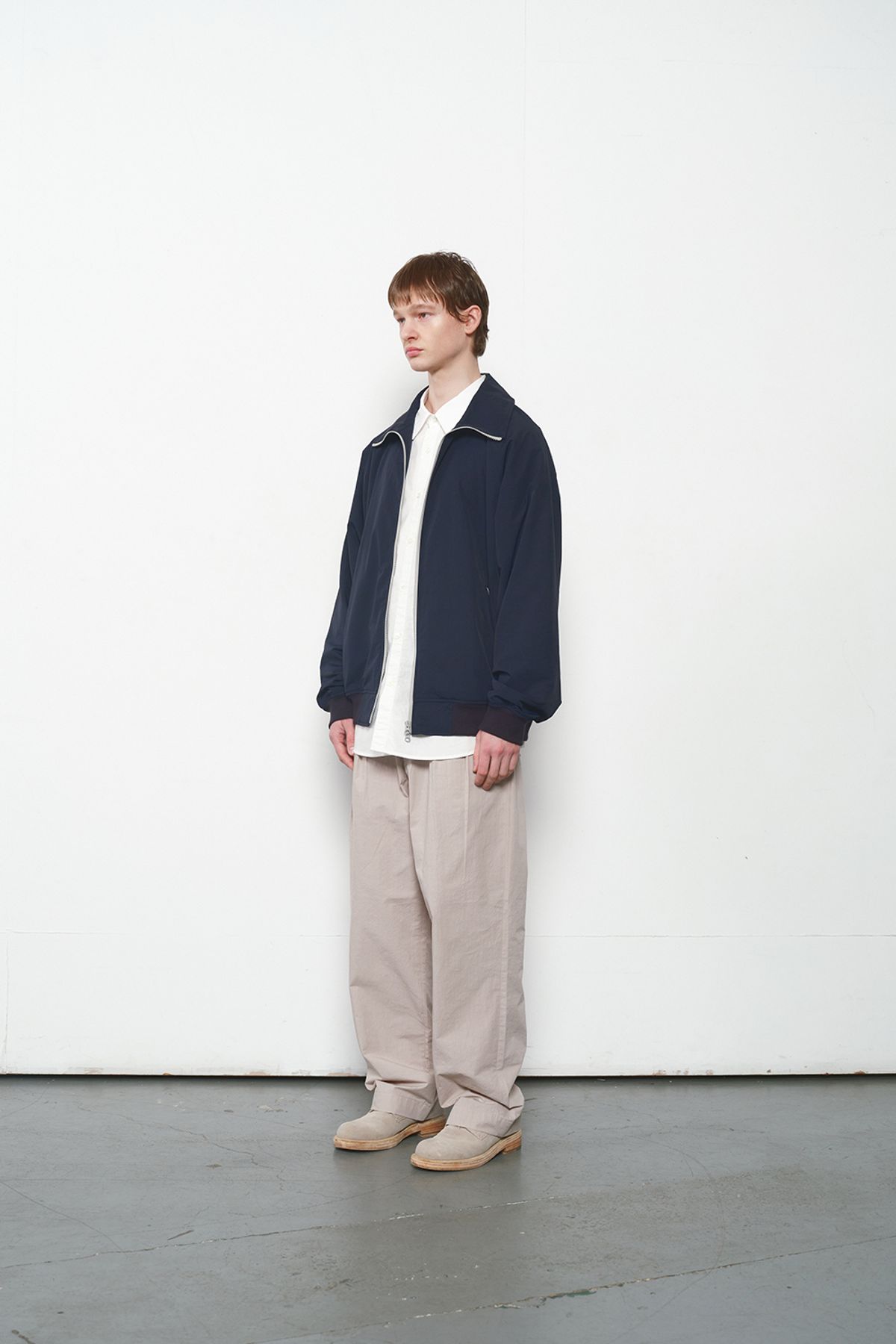 홀리선(HORLISUN) Stroll Zip up Jacket Navy