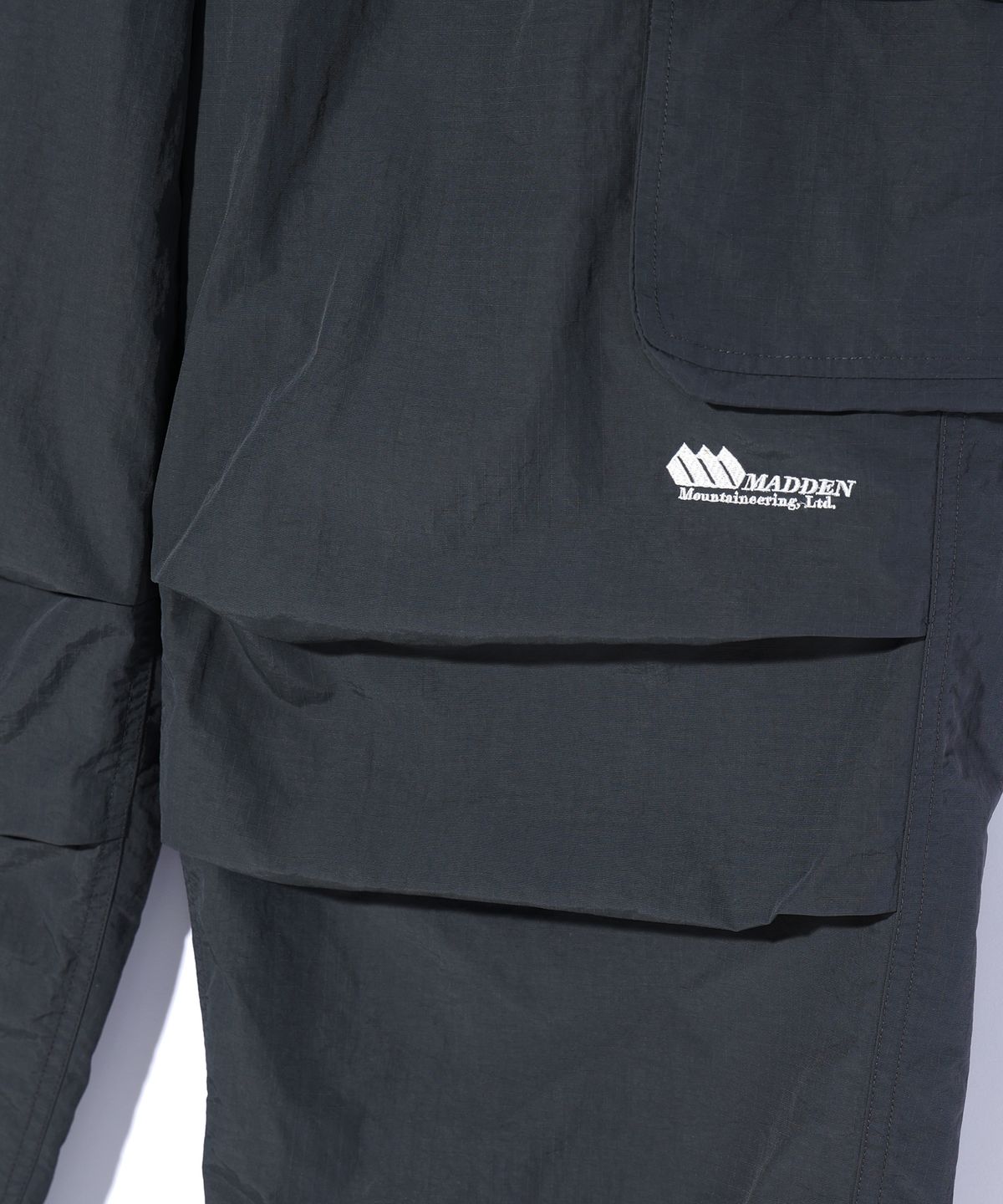 매든(MADDEN) Ripstop String Cargo Pants Charcoal