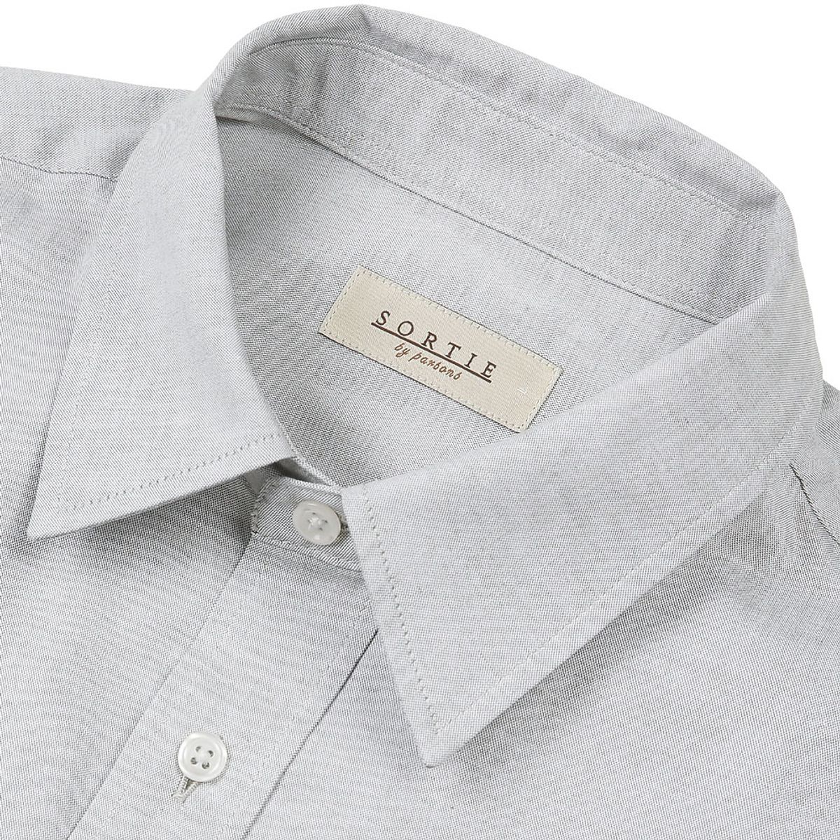 솔티(SORTIE) 440 Essential Comfort Oxford Shirts (Natural Gray)