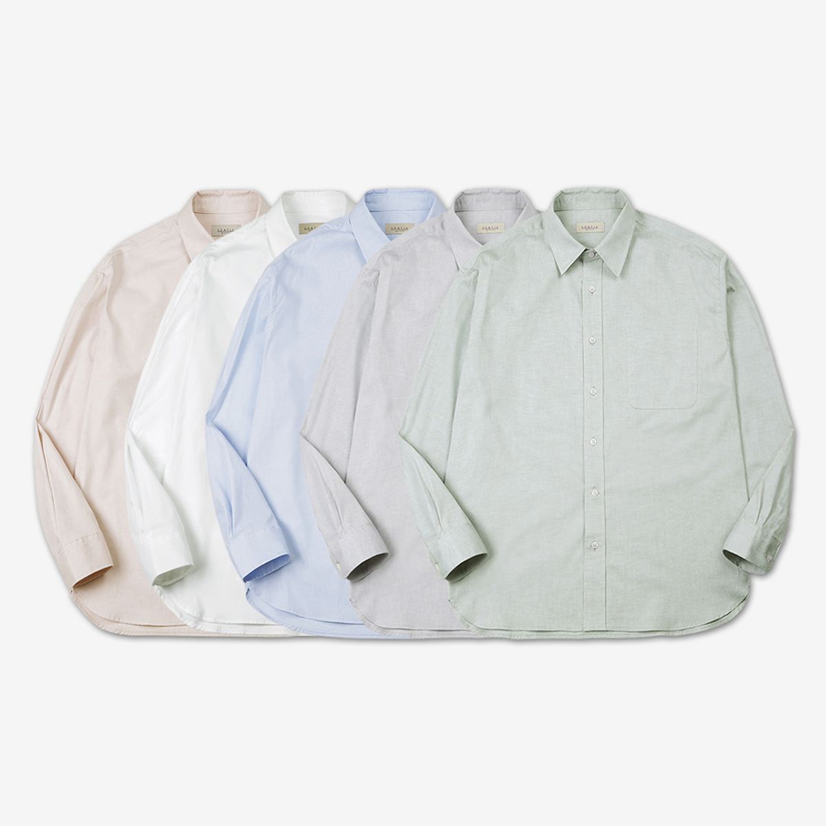 솔티(SORTIE) 440 Essential Comfort Oxford Shirts (Novelle Peach)