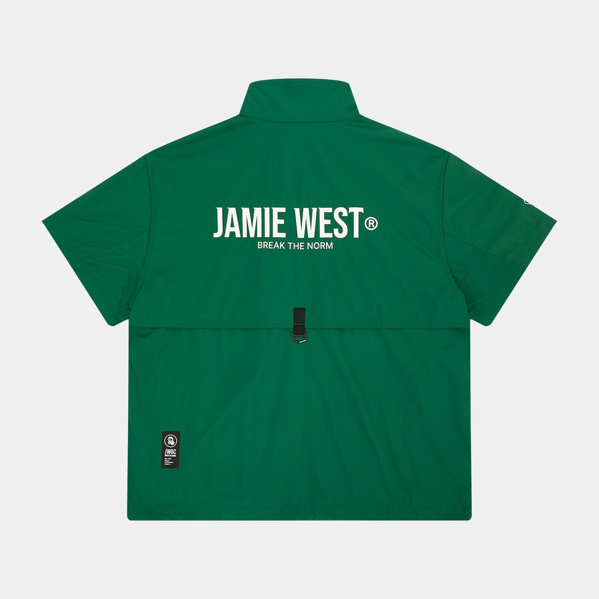 제이미웨스트(JAMIE WEST) 디테쳐블 하프집업 아노락 (그린)